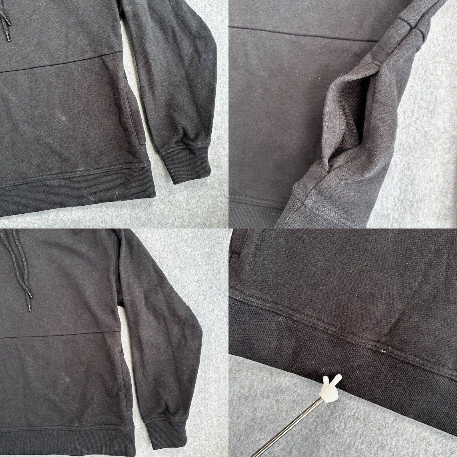 Fabletics Fabletics Hoodie Black Men's S Pullover Long Sleeve Pockets Size US S / EU 44-46 / 1 - 8 Thumbnail