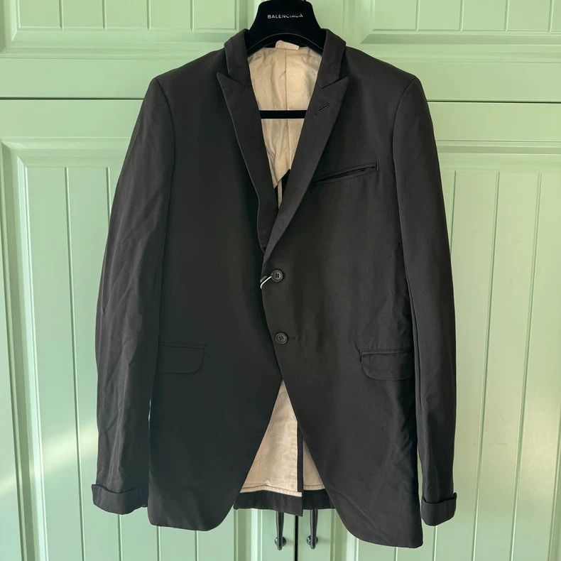 Comme des Garcons Comme Des Garcons XSBlack slim fit wool suit 2502-Nextarro Size US XS / EU 42 / 0 - 1 Thumbnail