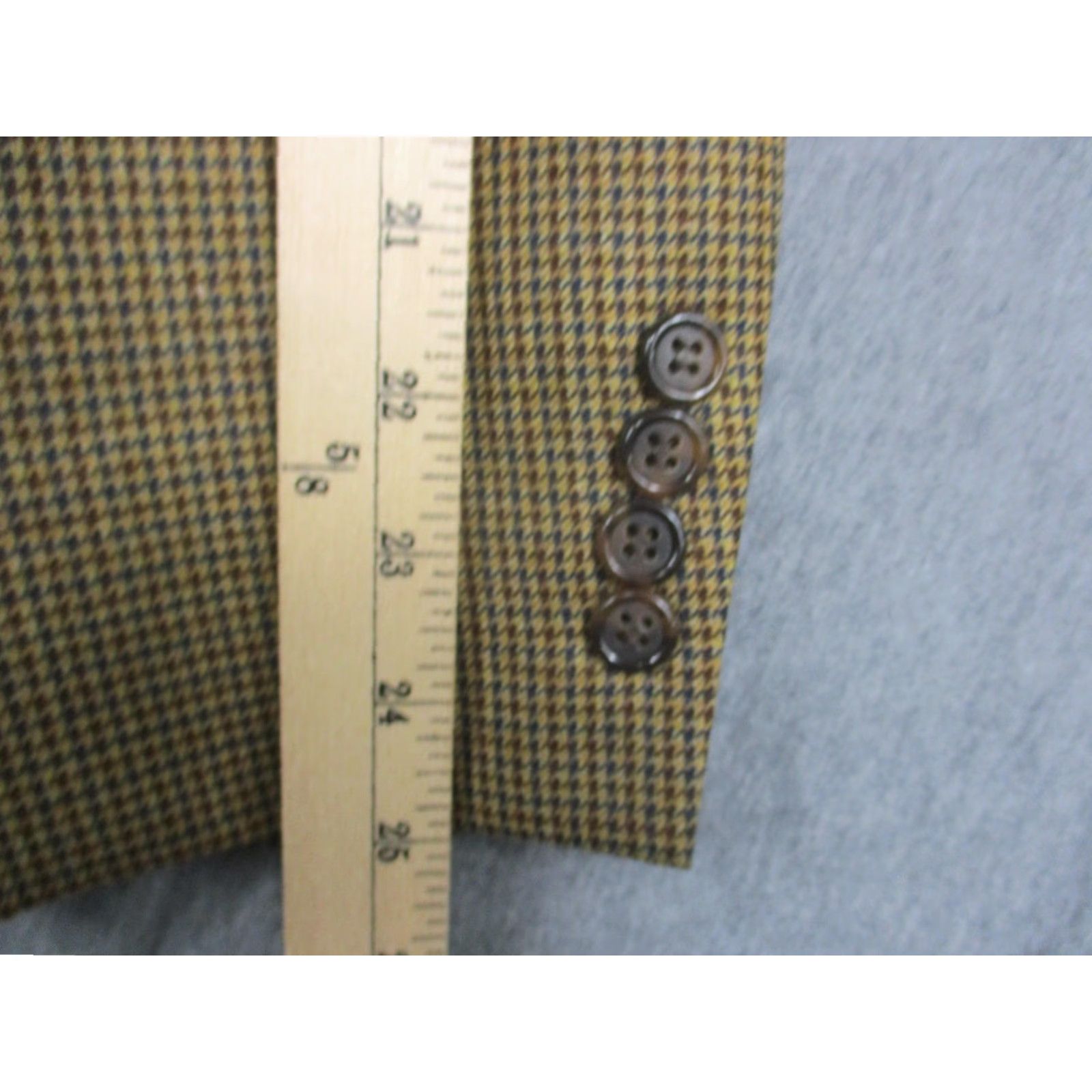 Brooks Brothers VINTAGE Brooks Brothers Sport Coat 346 Mens 46 M Brown Houndstooth Wool 2004 Size US S / EU 44-46 / 1 - 5 Thumbnail