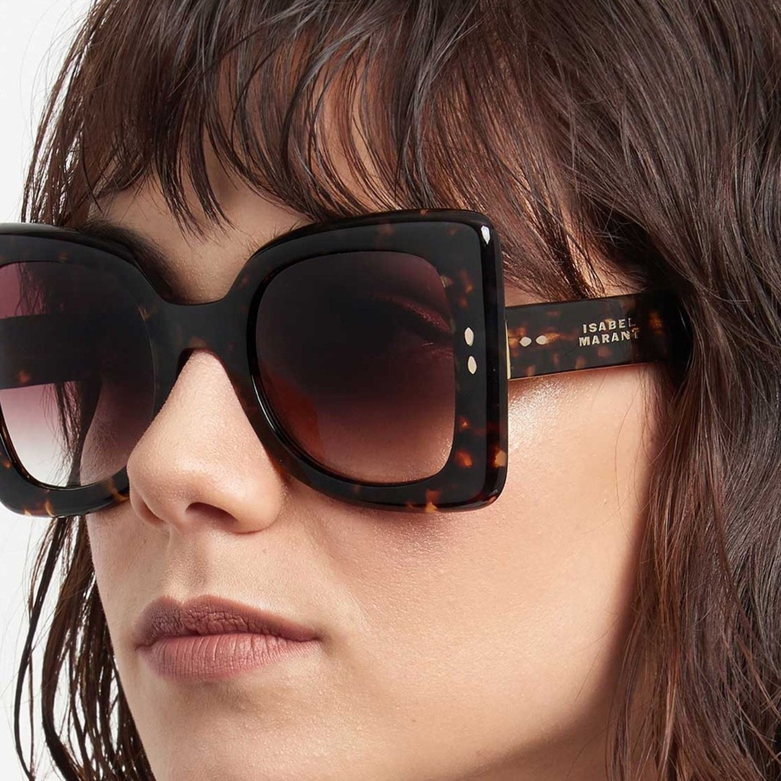 Isabel Marant New! Isabel Marant IM0120/S 086HA Brown and Gold Sunglasses Size ONE SIZE - 2 Thumbnail