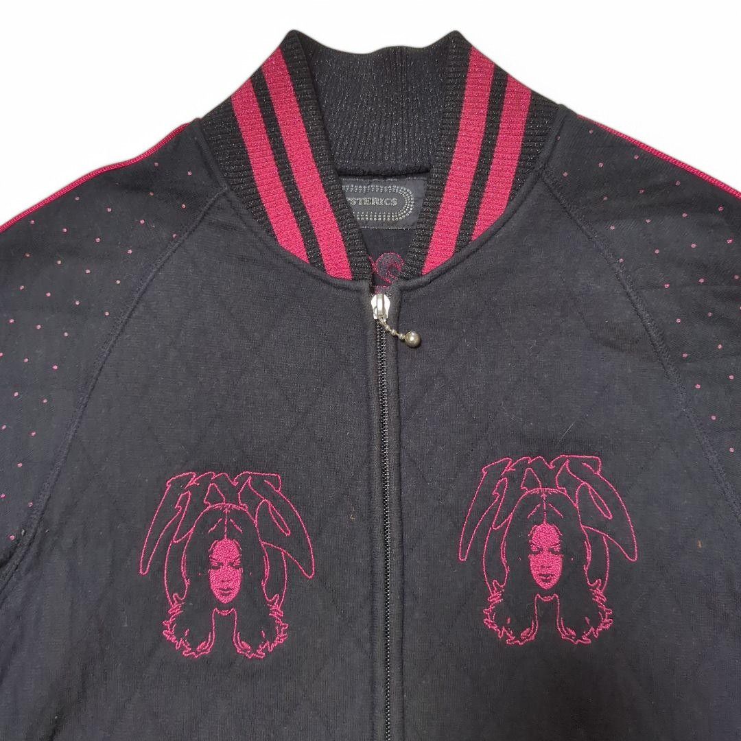 Hysteric Glamour Hysteric Glamour - Vintage Blouson Black Jacket His Girl Size ONE SIZE - 4 Thumbnail