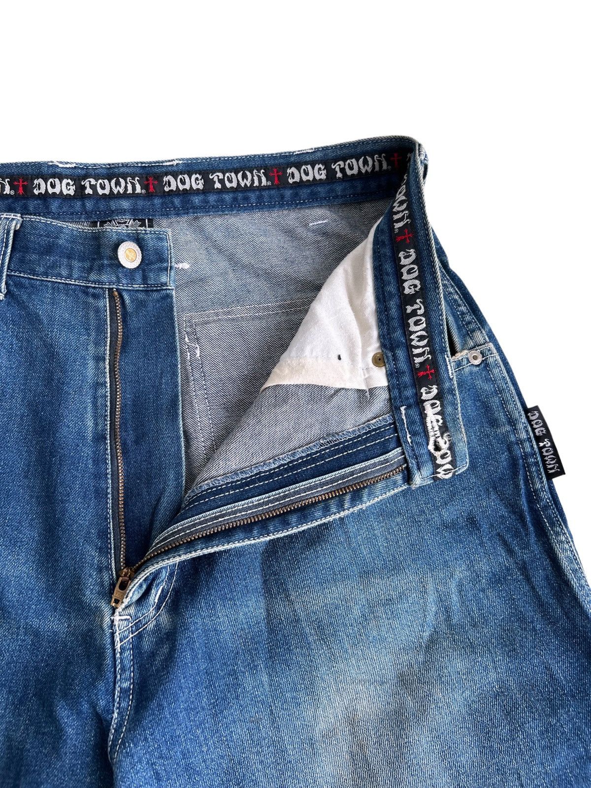 Y2K Dogtown 🇺🇸 Plate Logo Skater Carpenter Baggy Denim Jeans