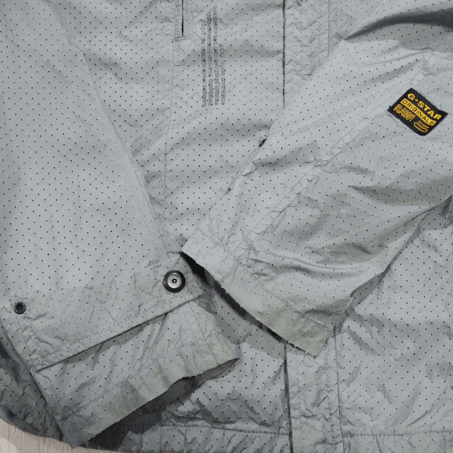 G-Star G-star Raw Light Grind Perfor Jacket Hooded Size L-M Gray Size US L / EU 52-54 / 3 - 7 Thumbnail
