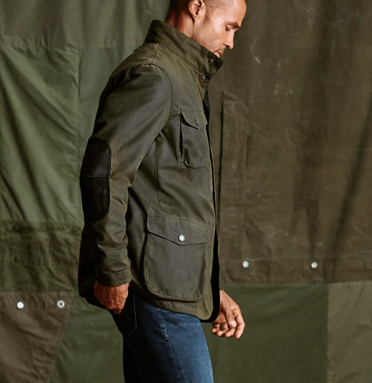 Barbour size M ~BARBOUR OGSTON WAX Jacket MSRP$625 Size US M / EU 48-50 / 2 - 4 Thumbnail