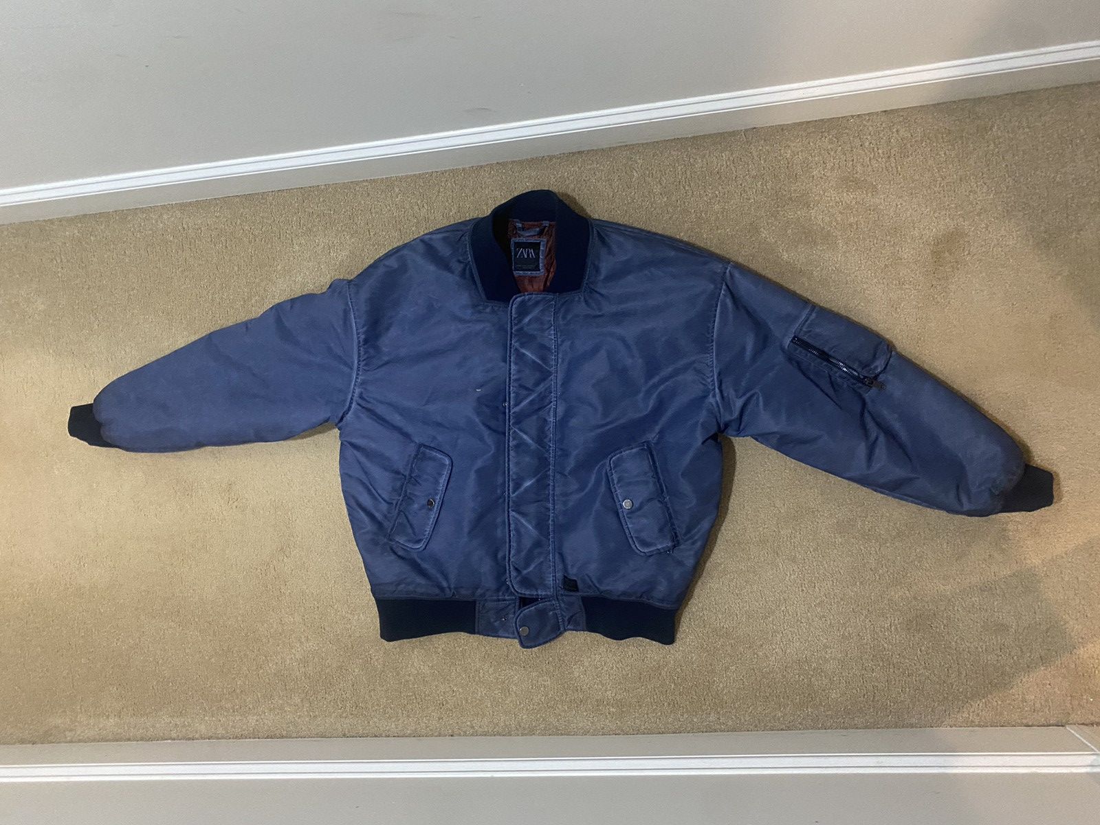Zara Bomber Jacket Size US M / EU 48-50 / 2 - 2 Thumbnail
