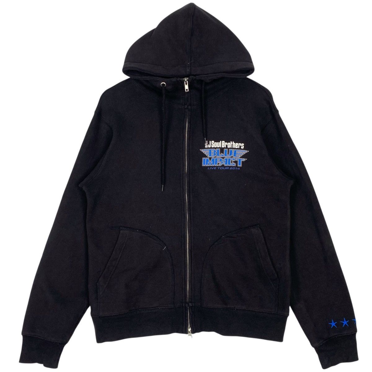 Other Vintage J Soul Brothers Blue Impact Live Tour Hoodie Black Size US L / EU 52-54 / 3 - 1 Thumbnail