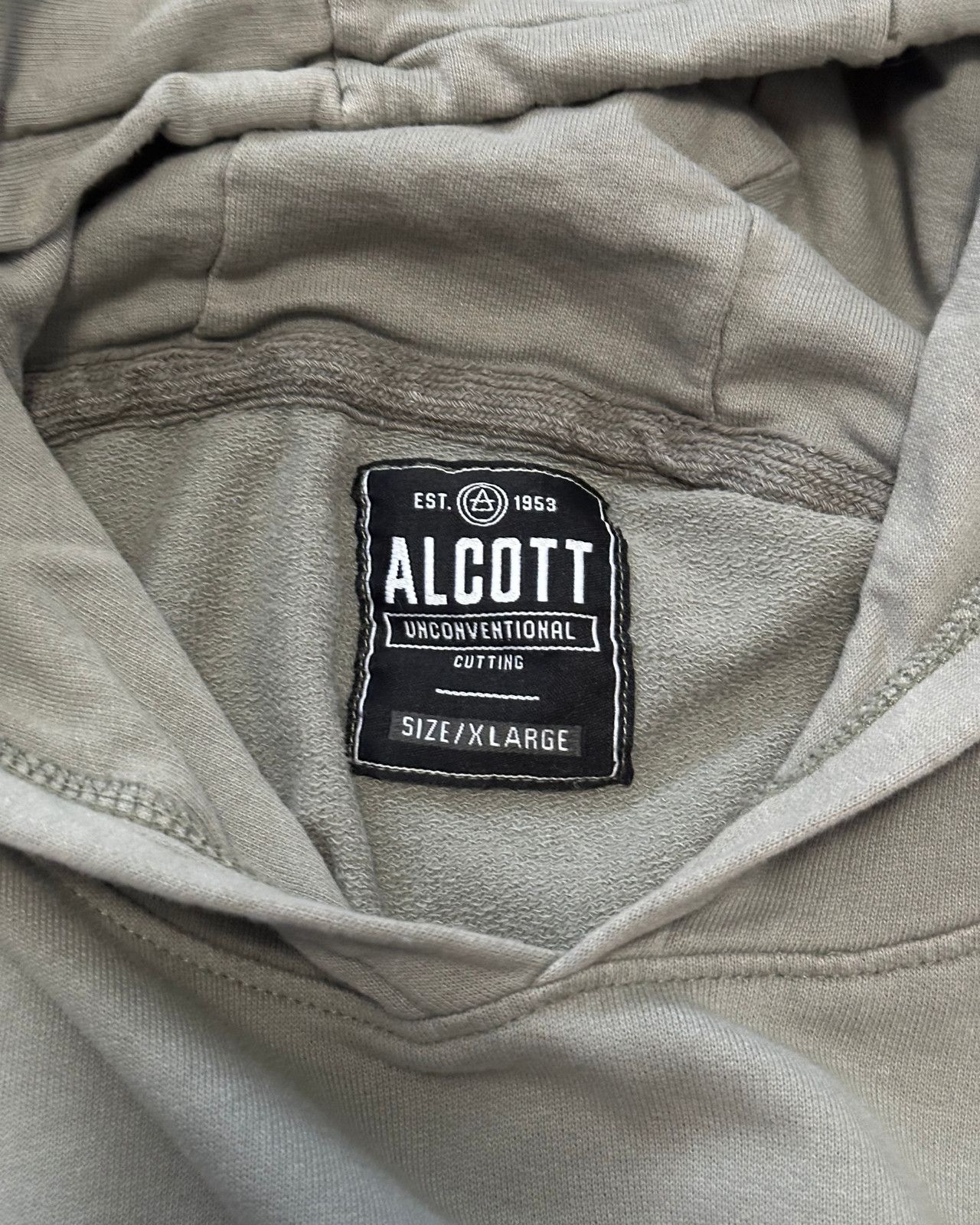 Other Alcott Distressed Holes Green Streetwear Hoodie - Size XL Size US XL / EU 56 / 4 - 6 Thumbnail