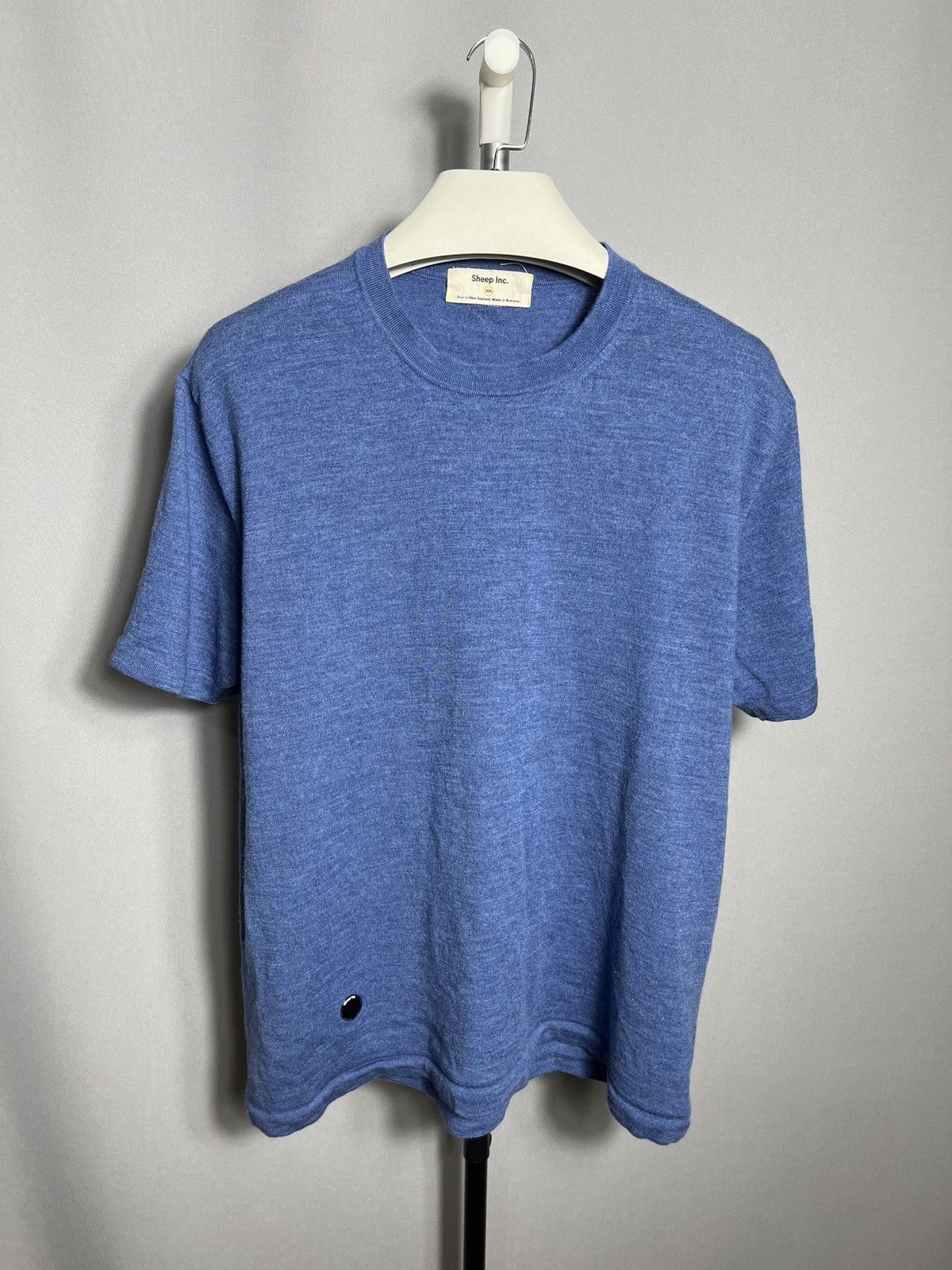 Other sheep inc mens t-shirt wool blue short sleeve men’s y2k Size US XXL / EU 58 / 5 - 1 Thumbnail