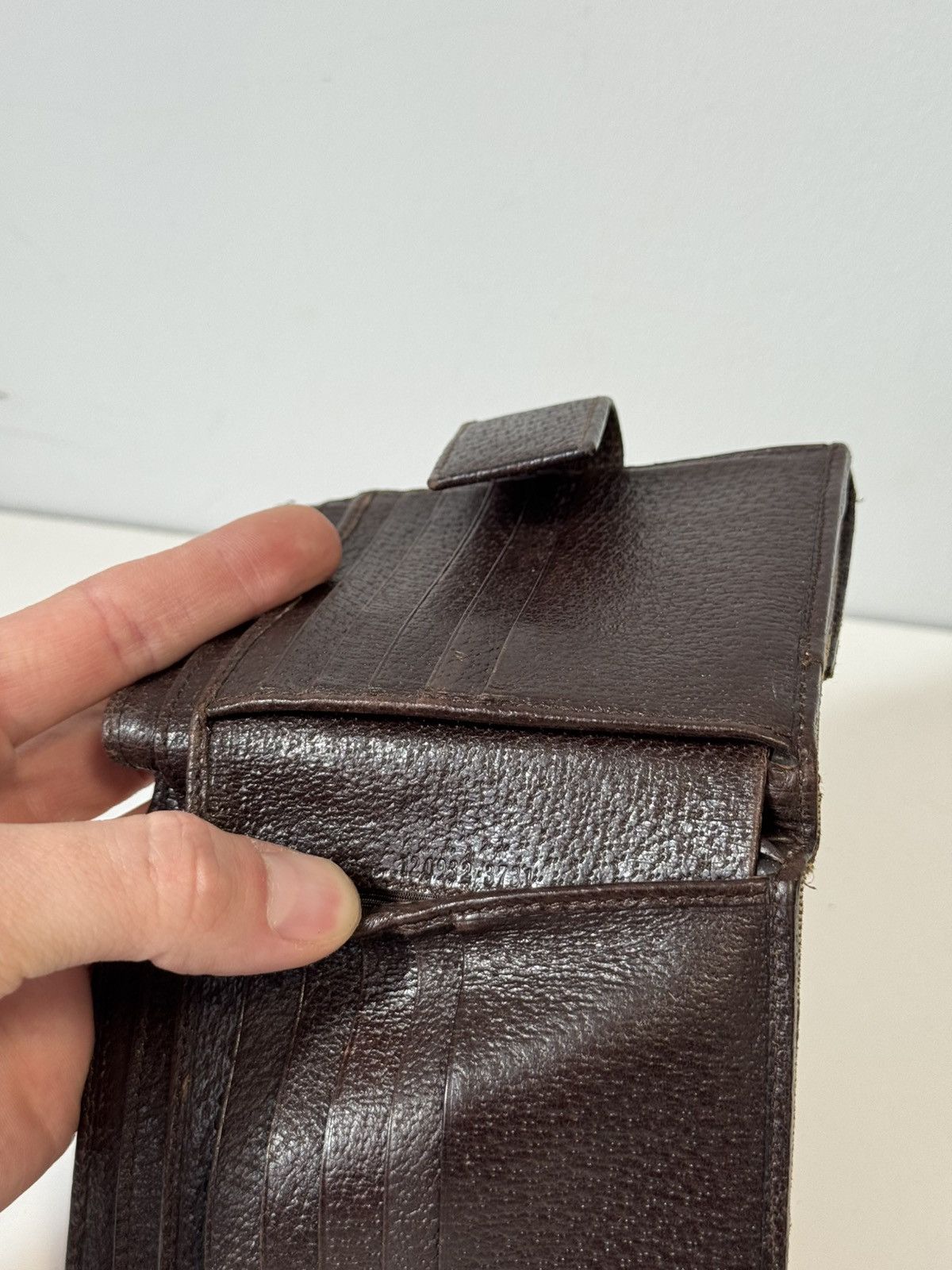 Gucci Authentic, Gucci Brown Mono Canvas Compact Bi-fold Size ONE SIZE - 13 Thumbnail