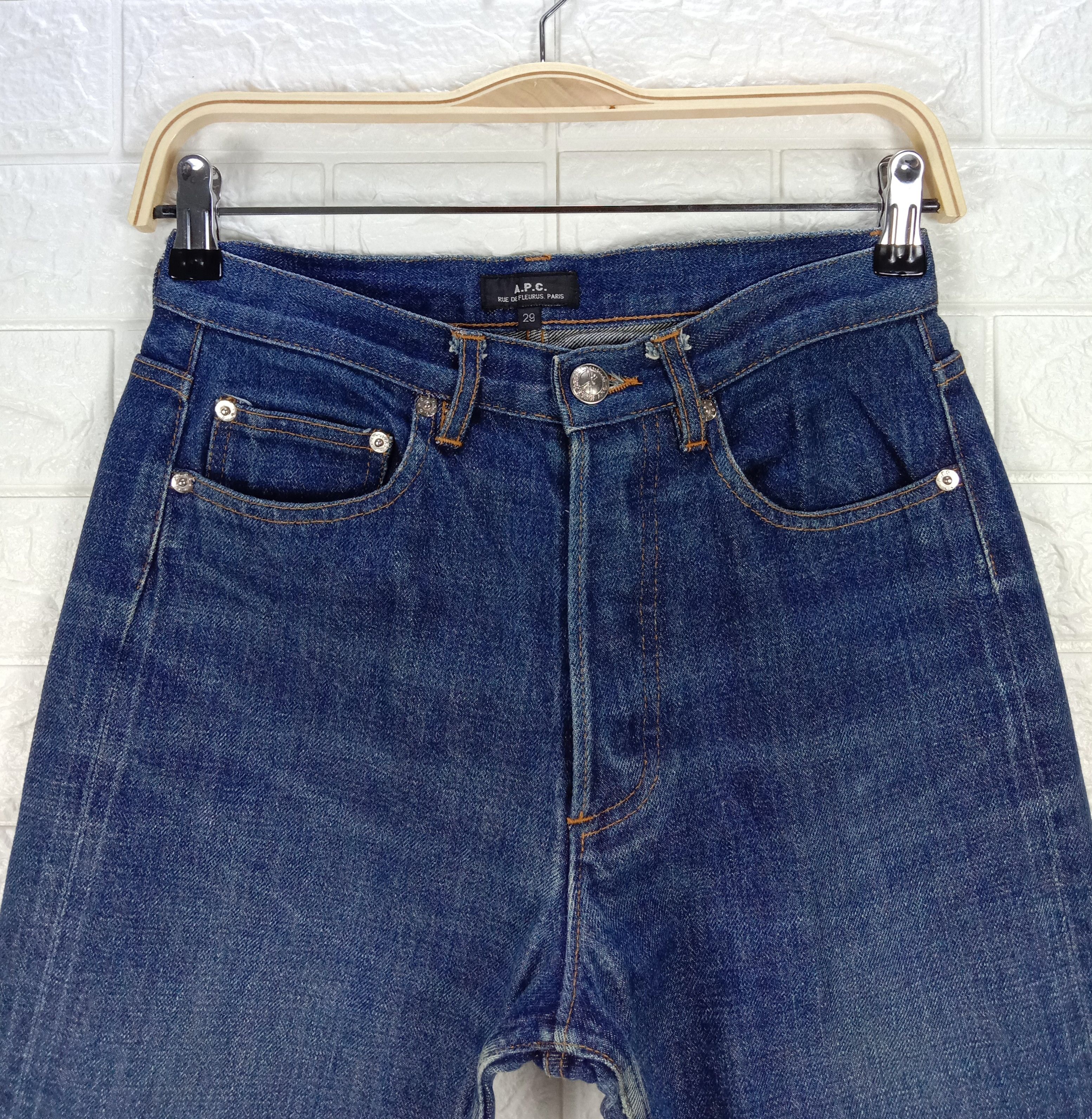 A.P.C. Vintage Selvedge A.P.C Rue De Fleurus Paris Jeans Size 27" / US 4 / IT 40 - 3 Thumbnail