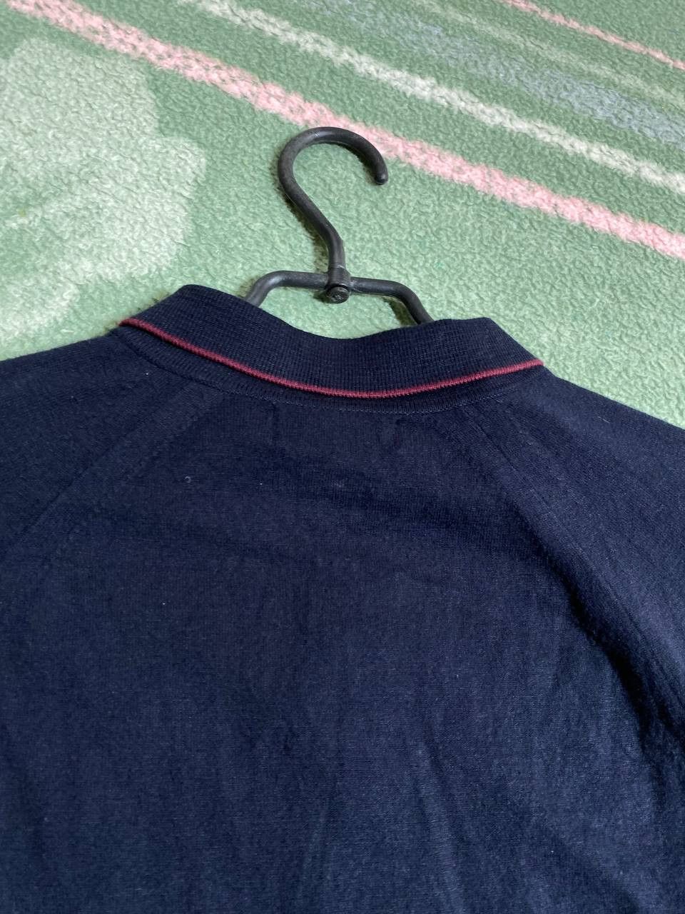 Fred Perry × Vintage Fred Perry 90s Vintage Mens Crew Neck Rugby Sweatshirt Size US S / EU 44-46 / 1 - 6 Thumbnail