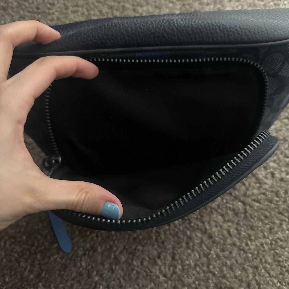 Coach Blue Coach Belt bag/Fanny Pack Size ONE SIZE - 5 Thumbnail