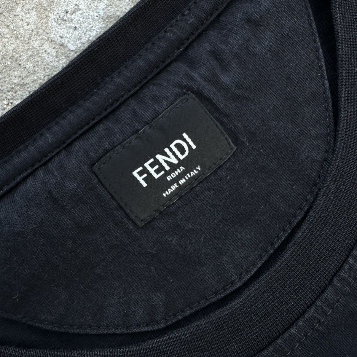 Fendi Vintage Fendi & Karl Lagerfeld T-shirts Size L Old Money Size US L / EU 52-54 / 3 - 7 Thumbnail