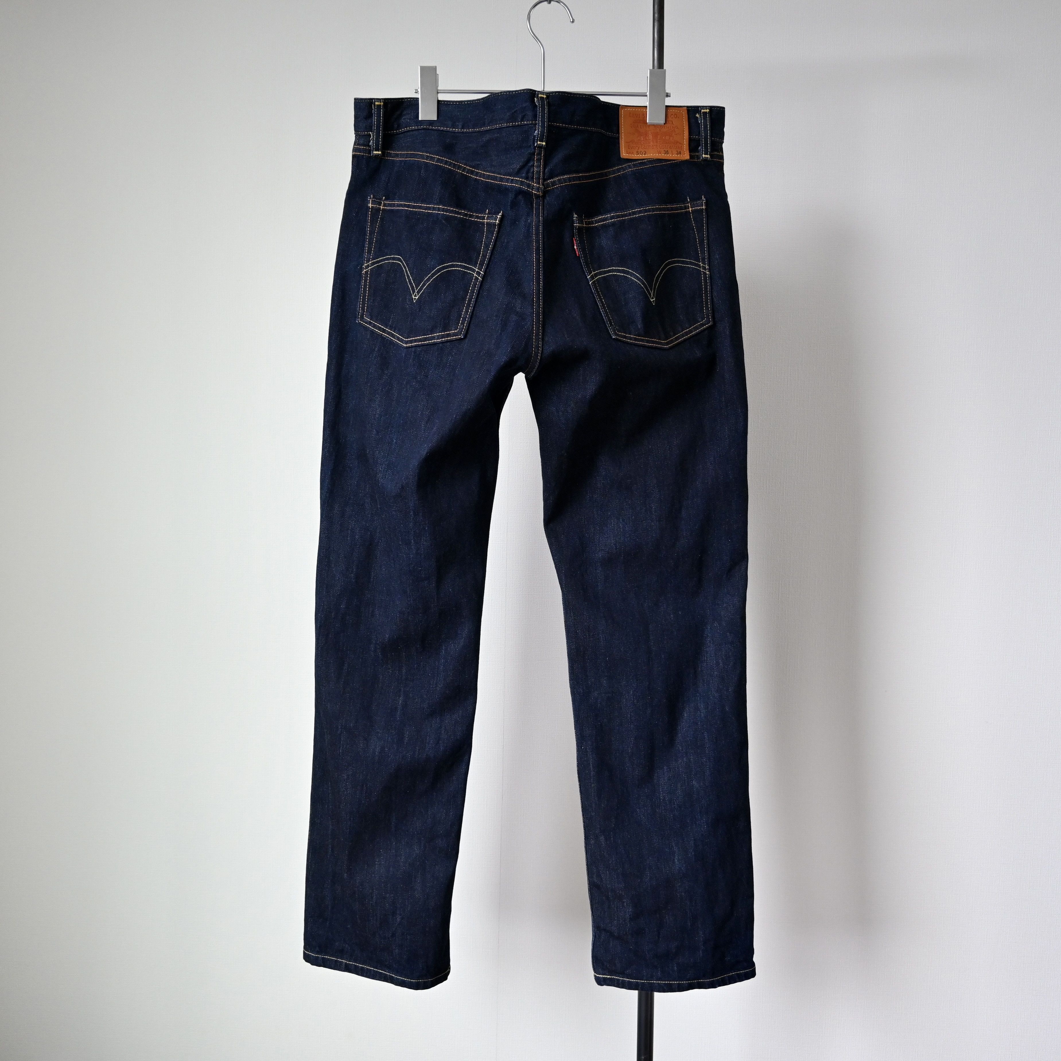 Levi's Made in Japan reissue, 2010 Levi's 502 selvedged denim jeans Size US 36 / EU 52 - 1 Thumbnail