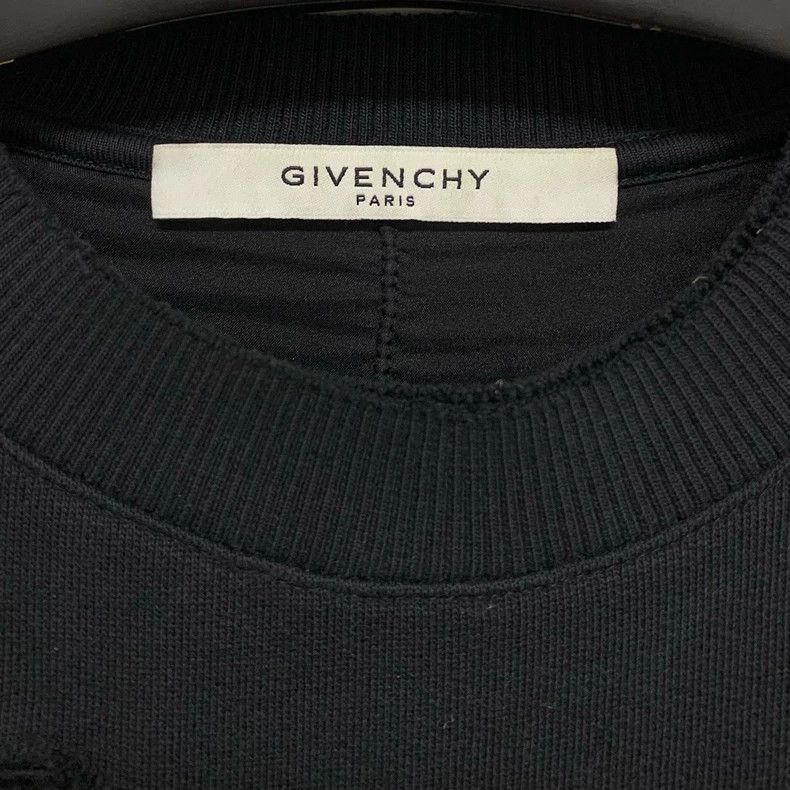 Givenchy Givenchy Black Ripped Sweatshirt 2506-Nextarrow Size US S / EU 44-46 / 1 - 3 Thumbnail