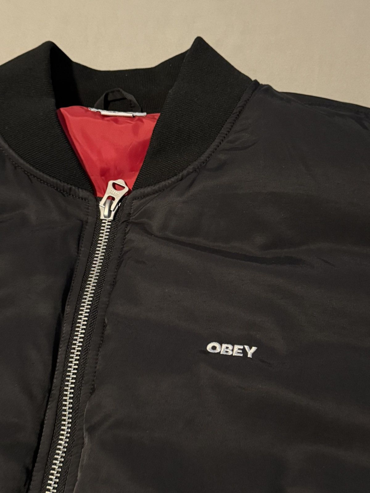 Obey OBEY Clothing Men’s Flight Bomber Jacket Brand New DS Size US XL / EU 56 / 4 - 6 Thumbnail