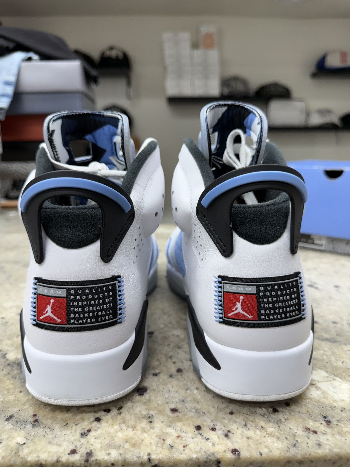 Jordan Brand Jordan 6 White UNC White Size US 10 / EU 43 - 4 Thumbnail