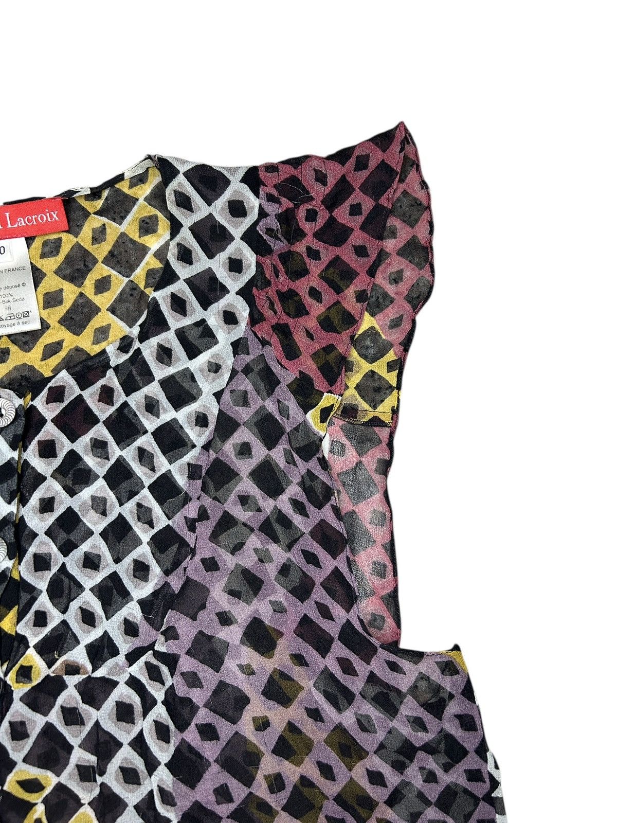 Christian Lacroix Printed Silk Ensemble Size M / US 6-8 / IT 42-44 - 3 Thumbnail