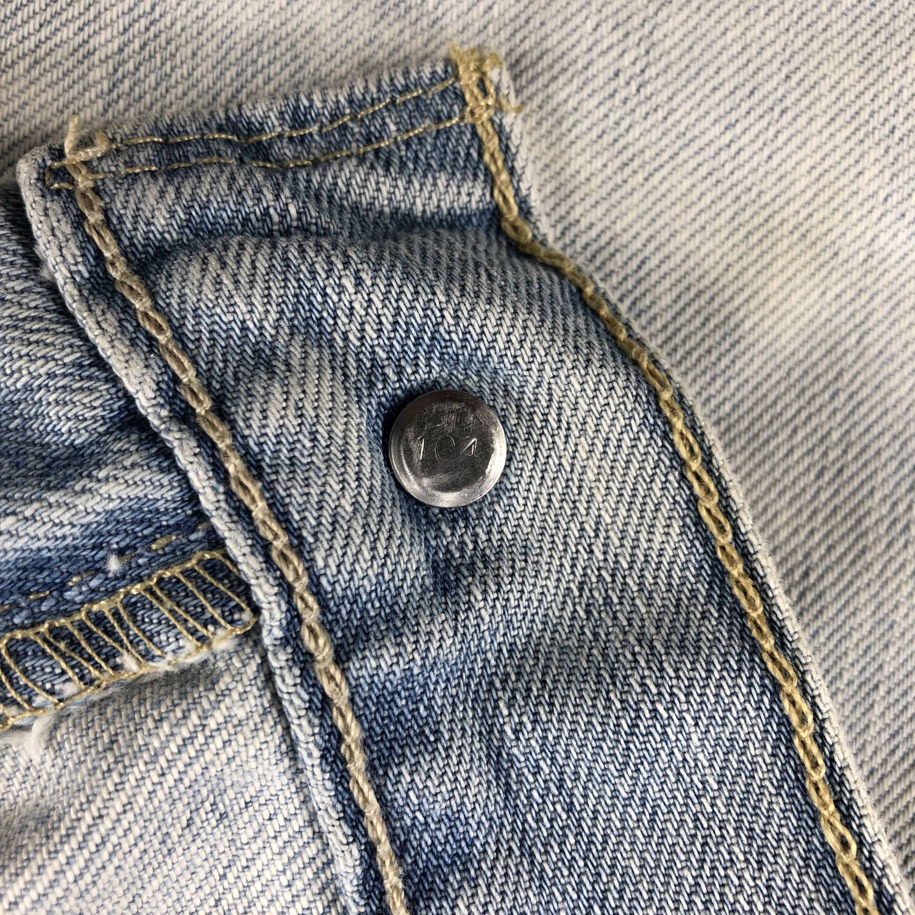Levi's Vintage Light Wash Levis 527 Flare Jeans-JM2612 Size US 34 / EU 50 - 14 Thumbnail
