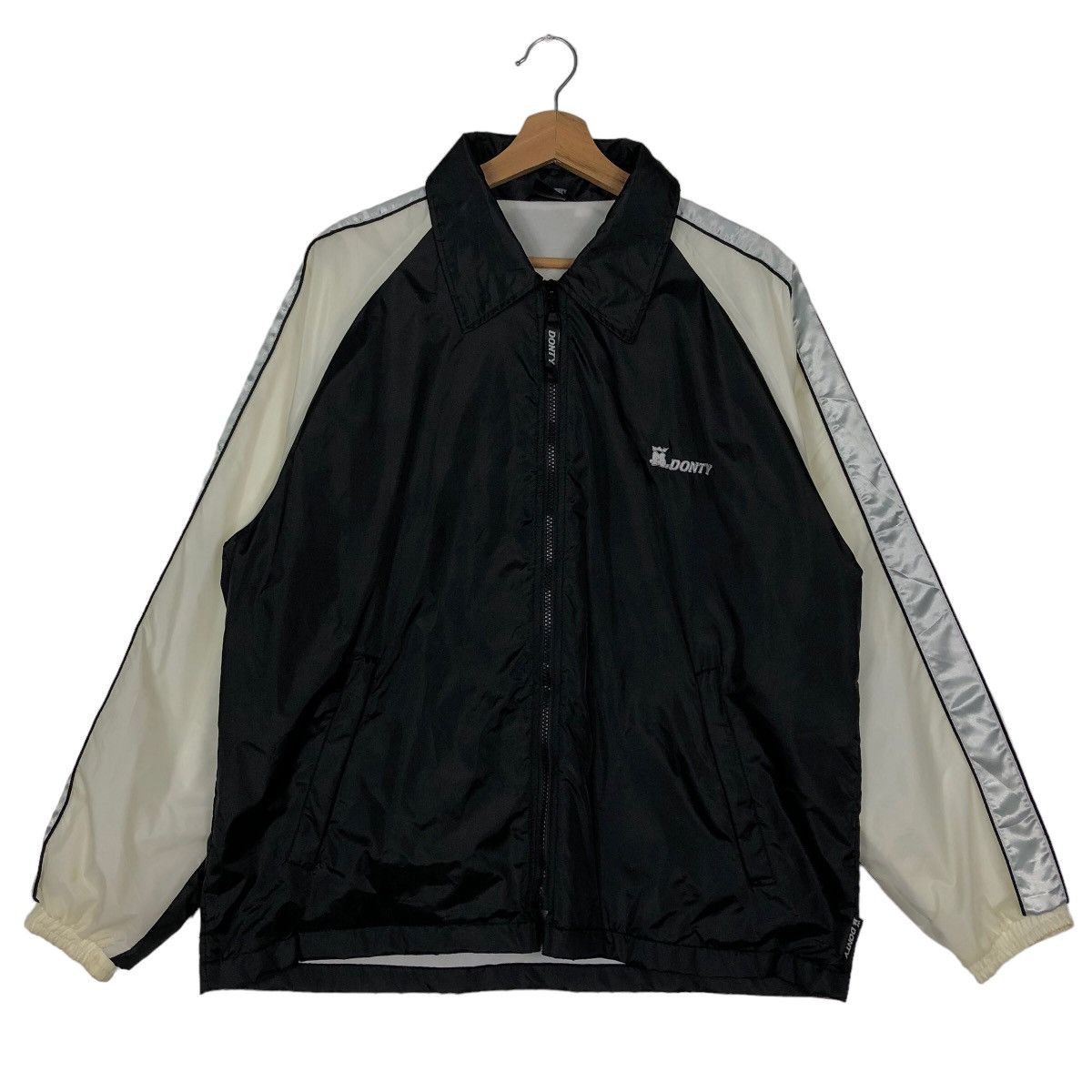 🔥90’s Vintage Skate Jacket Donty Big Logo Snap Button