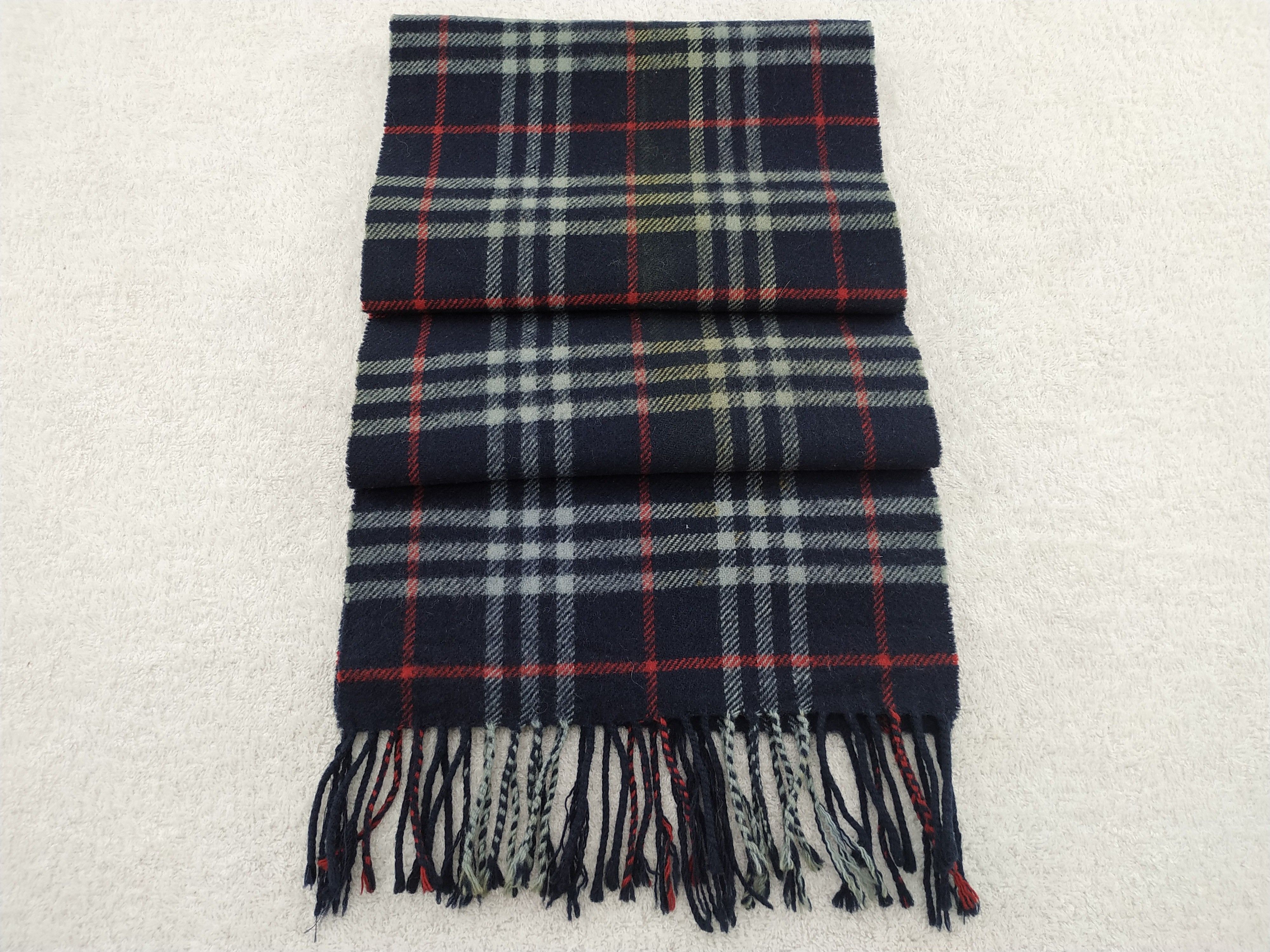 Burberry × Vintage Burberry Scarf / Muffler / Neckwear - WW232 Size ONE SIZE - 5 Thumbnail