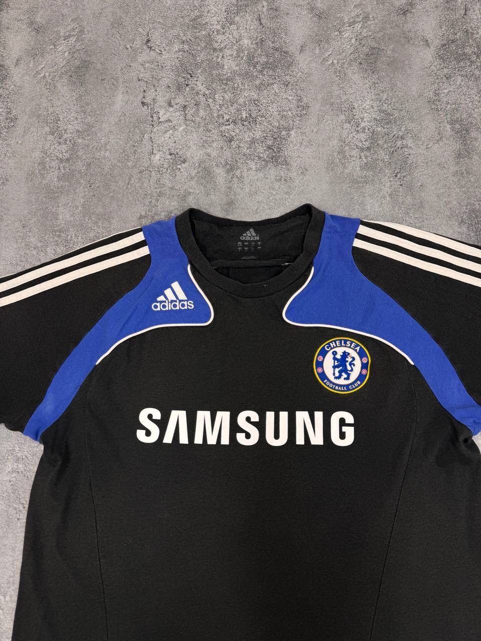 Adidas Adidas Chelsea FC Samsung Football Shirt Black Vintage Size US L / EU 52-54 / 3 - 2 Thumbnail