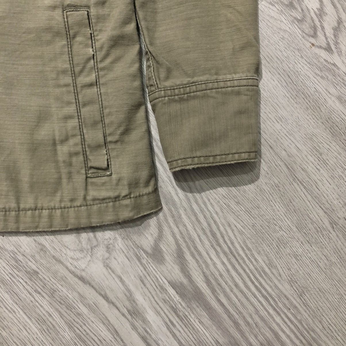 Remi Relief 🇯🇵 Remi Relief Japan Workshirt Double Pocket Military Green Size US XS / EU 42 / 0 - 6 Thumbnail
