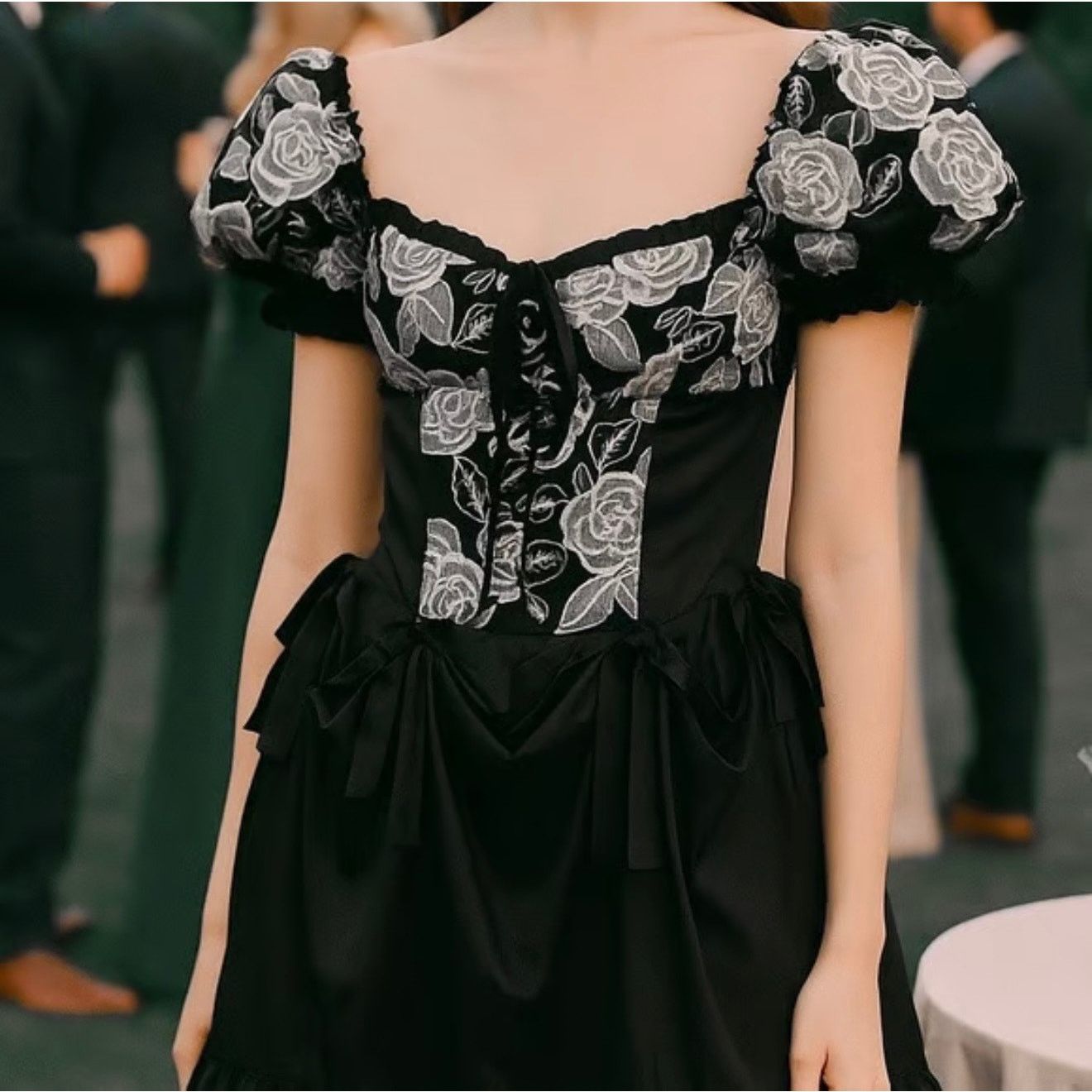For Love & Lemons NWT For Love & Lemons Hadlee Embroidered Corset Mini Dress S Size S / US 4 / IT 40 - 1 Thumbnail