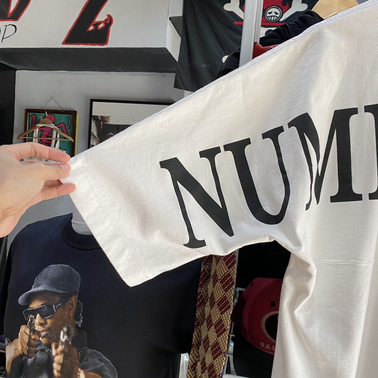 Number (N)ine Number nine arch logo oversized t-shirt Size US XL / EU 56 / 4 - 5 Thumbnail