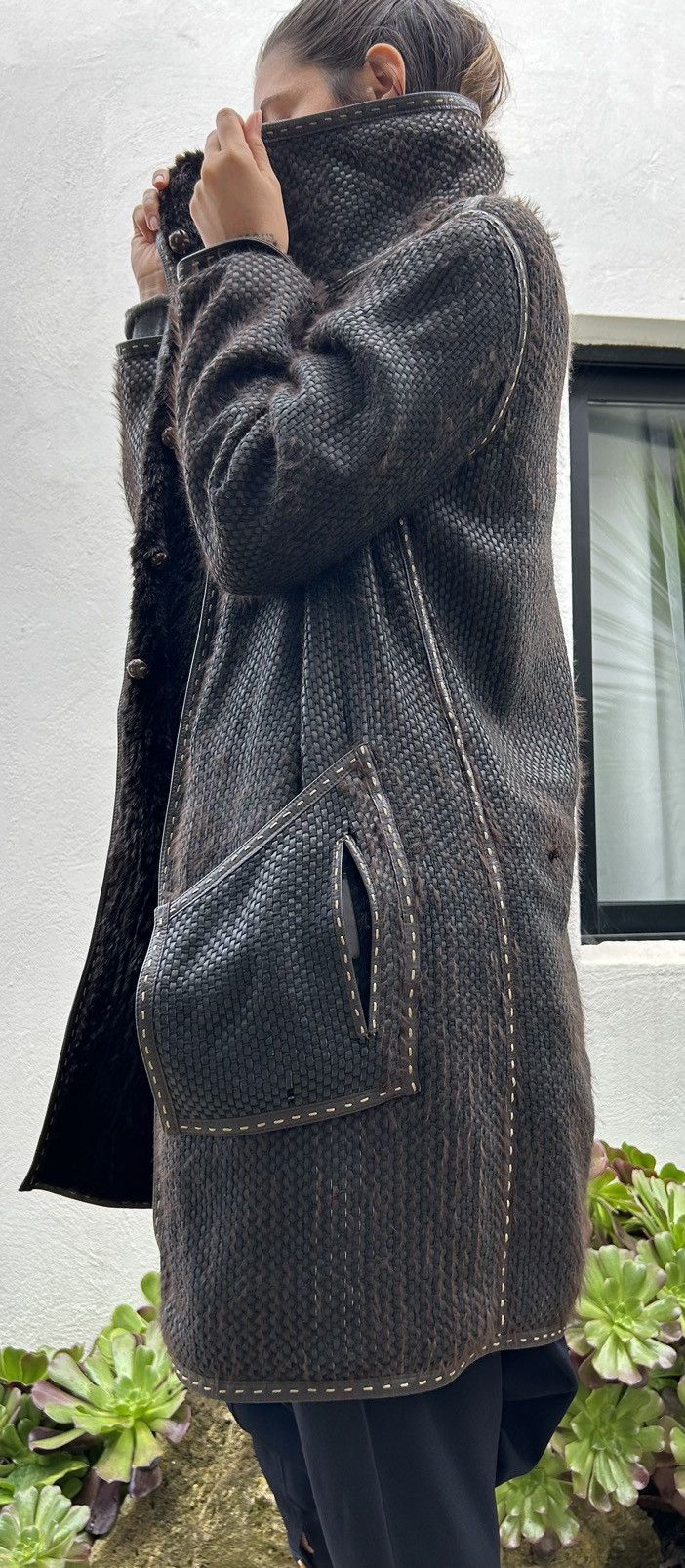 Fendi Fendi Sellaria Double Side Fur Coat Size M / US 6-8 / IT 42-44 - 5 Thumbnail
