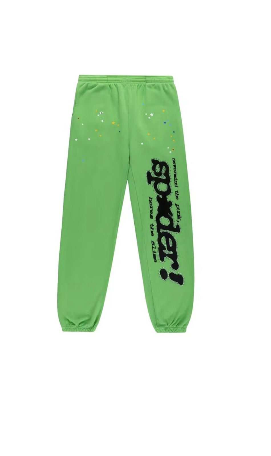 Sp5der Sp5der Rhinestone Track Pants Size US 32 / EU 48 - 3 Thumbnail