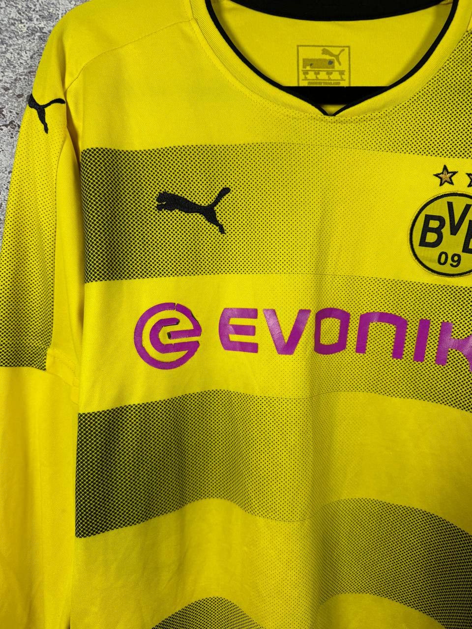 Puma × Vintage REUS Vintage Borussia Dortmund 2017/18 Puma Soccer Jersey Size US L / EU 52-54 / 3 - 5 Thumbnail