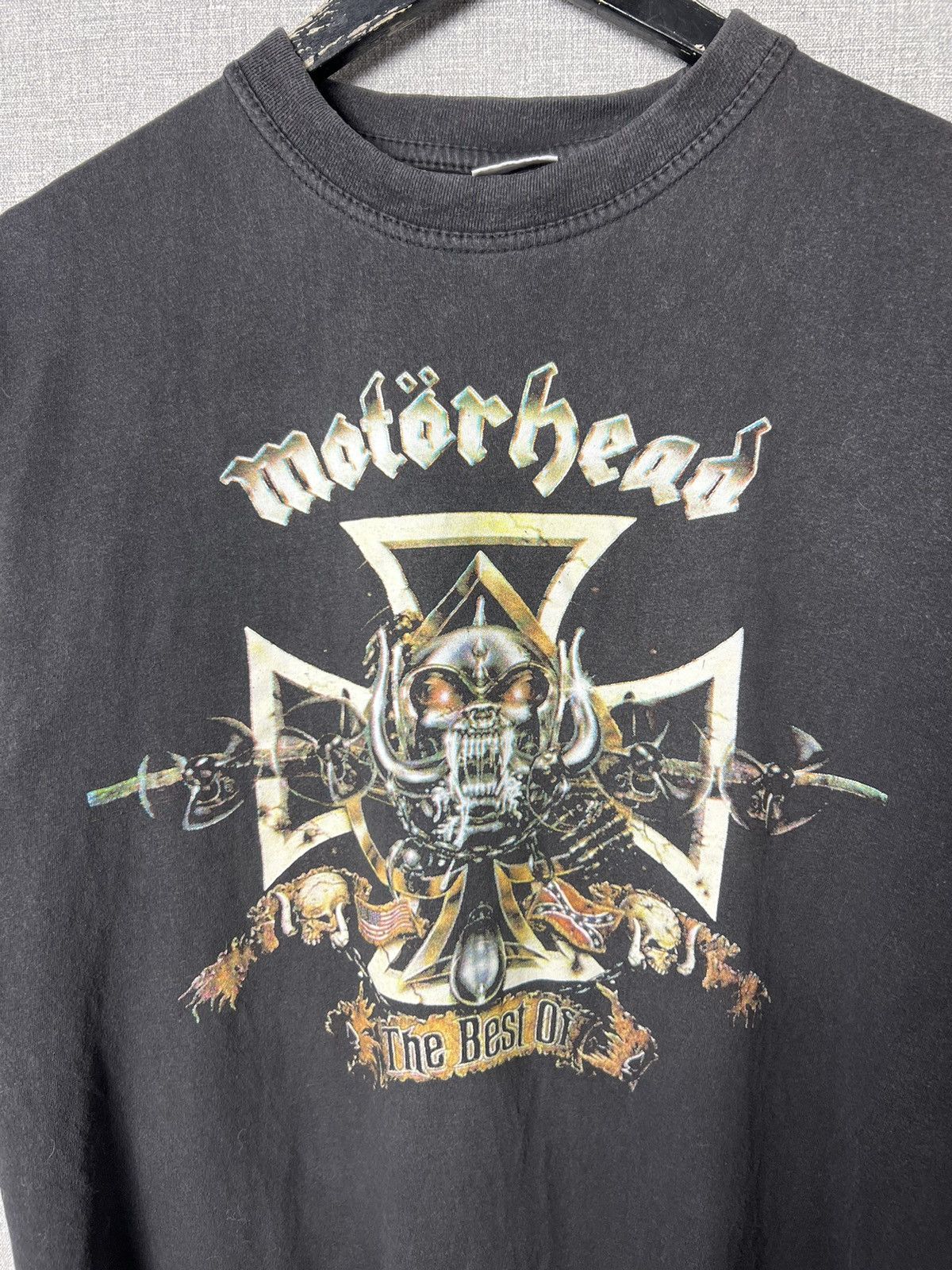 Band Tees Vintage Motorhead England The Best Of Big Logo Rock Band Tee Size US S / EU 44-46 / 1 - 4 Thumbnail