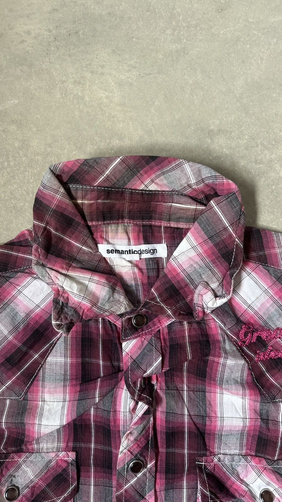 semanticdesign VINTAGE JAPAN SEMANTIC DESIGN SHIRT Size US M / EU 48-50 / 2 - 6 Thumbnail