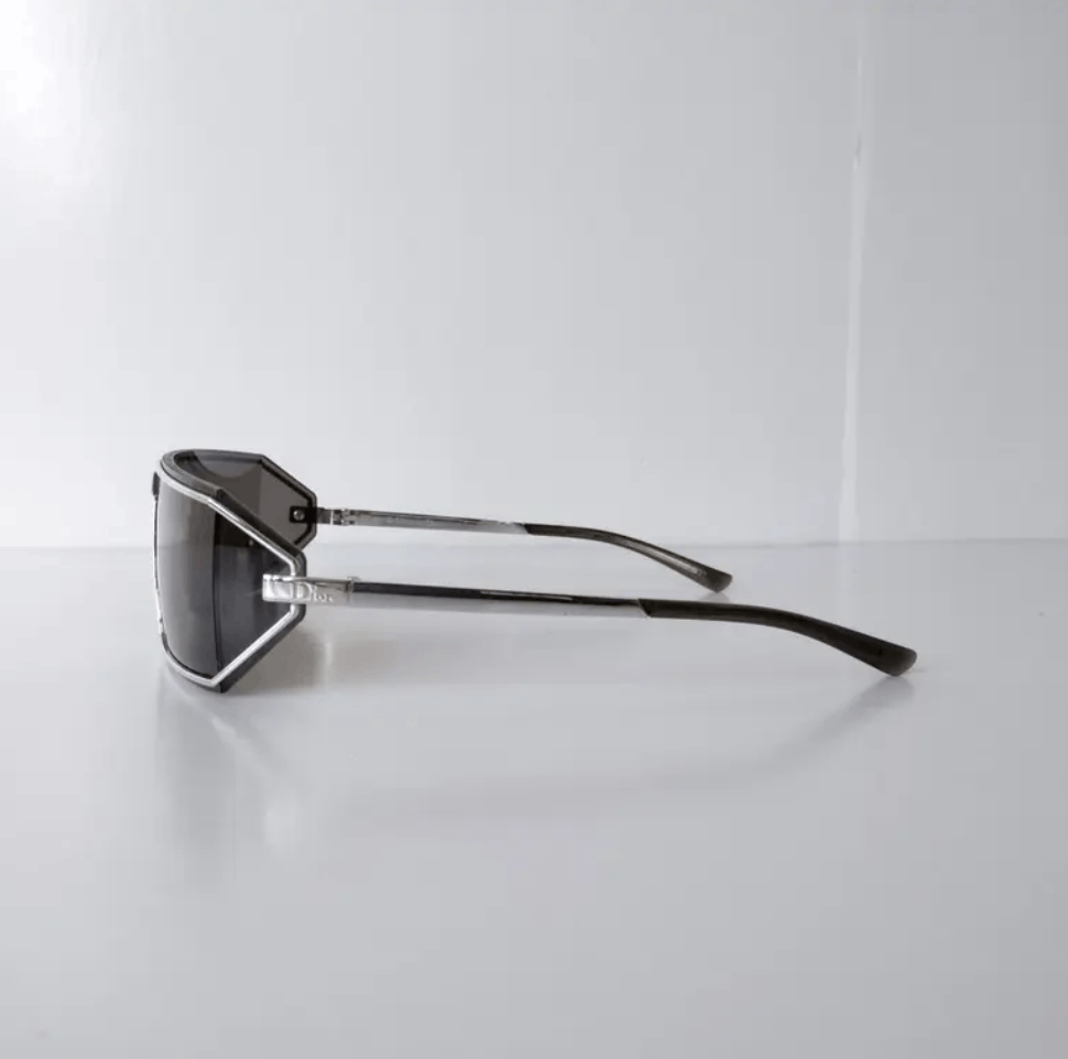 Dior × John Galliano × Vintage Christian Dior Sunglasses Troika Shield Mask Vintage Size ONE SIZE - 3 Thumbnail