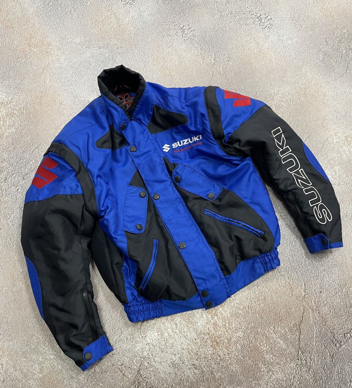 NASCAR Suzuki Motorcycle 2in1 Racing Jacket Big Logo Size US S / EU 44-46 / 1 - 2 Thumbnail