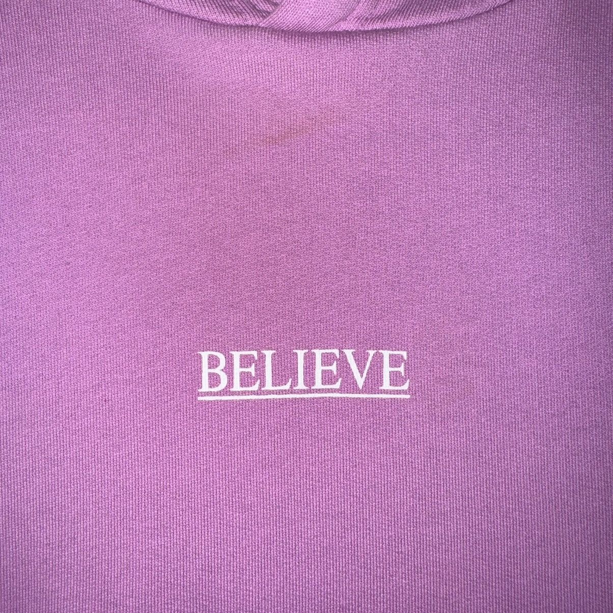 Balenciaga Balenciaga purple believe in something bigger hoodie XS Size US XS / EU 42 / 0 - 2 Thumbnail