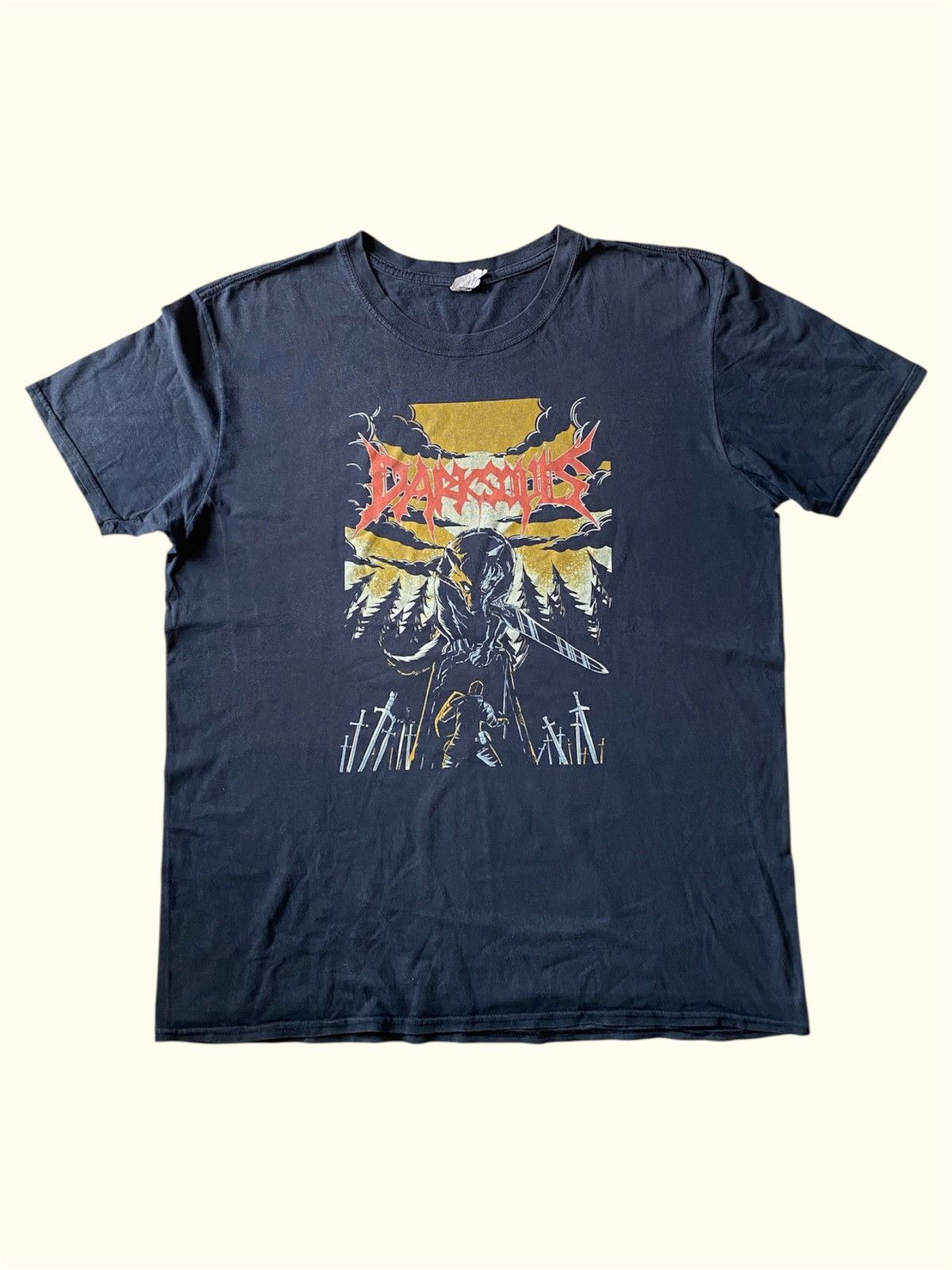 Japanese Brand × Playstation × Vintage Dark Souls Game T-Shirt Size US L / EU 52-54 / 3 - 3 Thumbnail