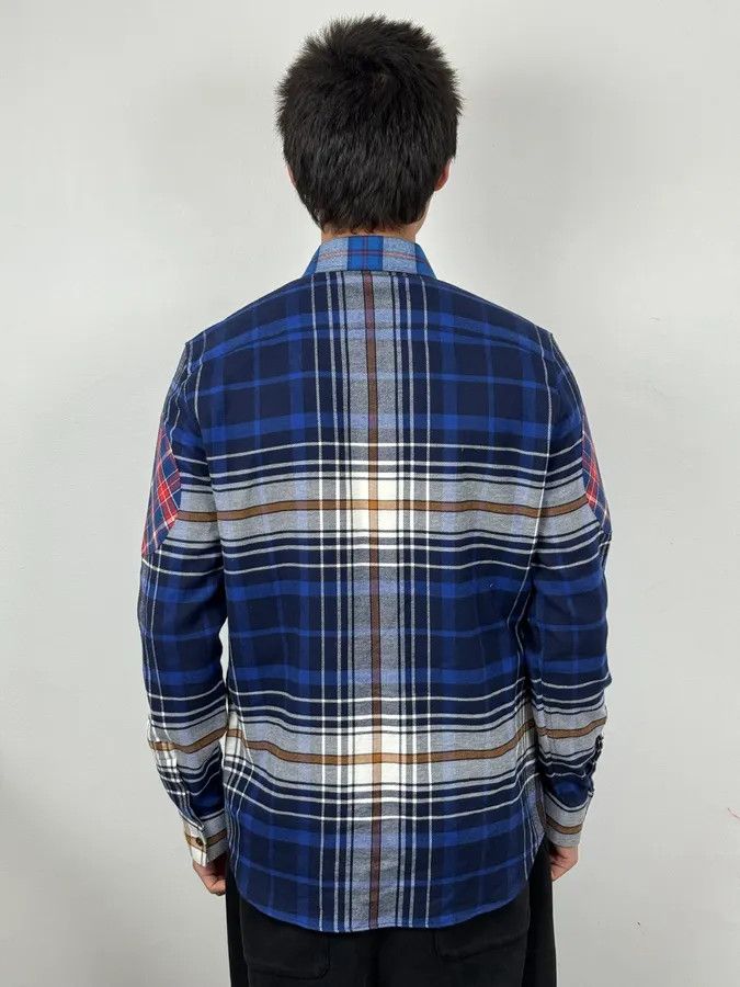 Givenchy AW2017 Givenchy Navy Checkered Shirt by Riccardo Tisci Size US M / EU 48-50 / 2 - 3 Thumbnail