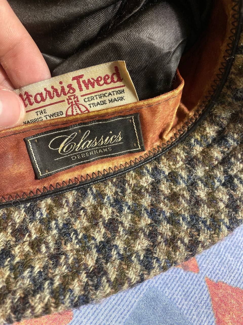 Harris Tweed Harris Tweed cap hat Size ONE SIZE - 12 Thumbnail