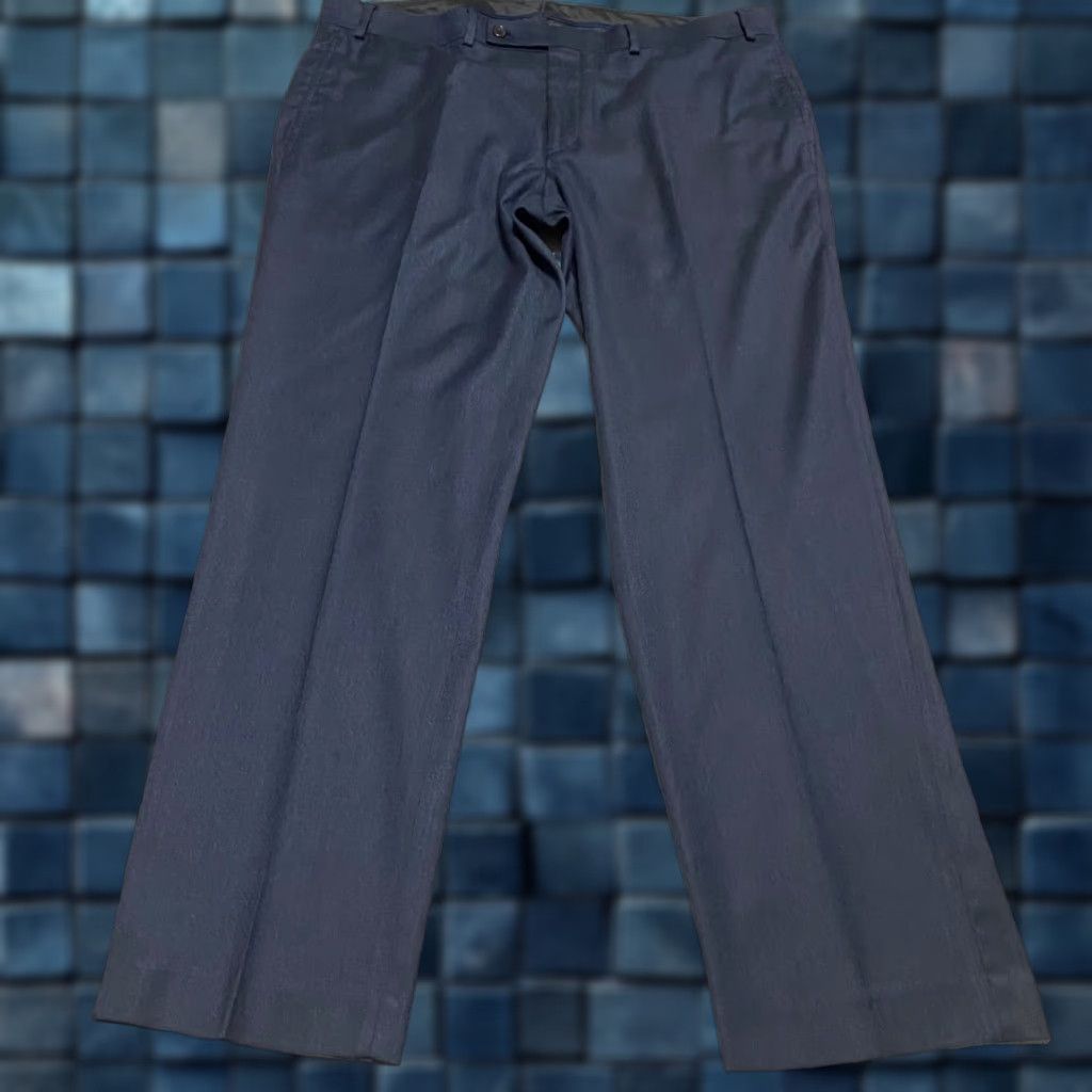 Ralph Lauren Lauren Ralph Lauren Mens Dress Pants Blue Straight Mid Rise 38x30 Pants Regular Men Blue 90s Preppy? Size US 38 / EU 54 - 1 Thumbnail
