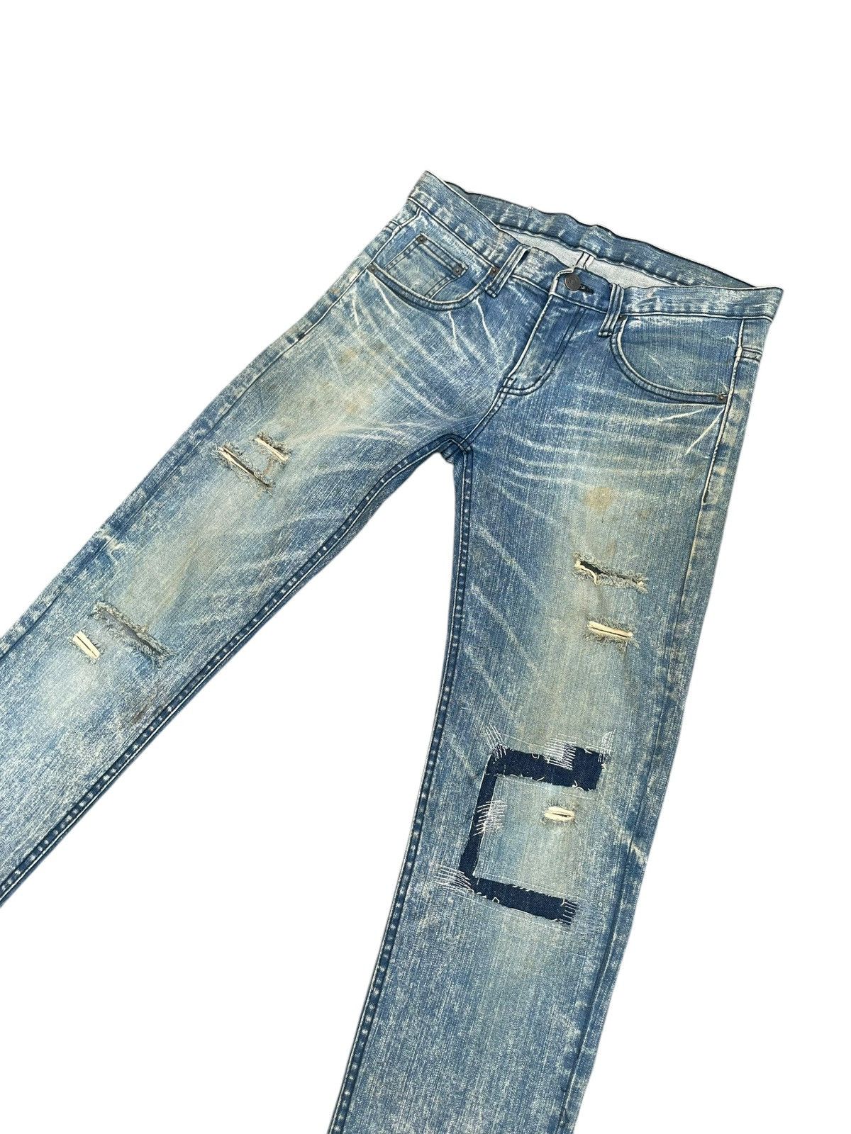 Designer × Hells Bells Hells Bells Distresed Denim Size US 32 / EU 48 - 2 Thumbnail