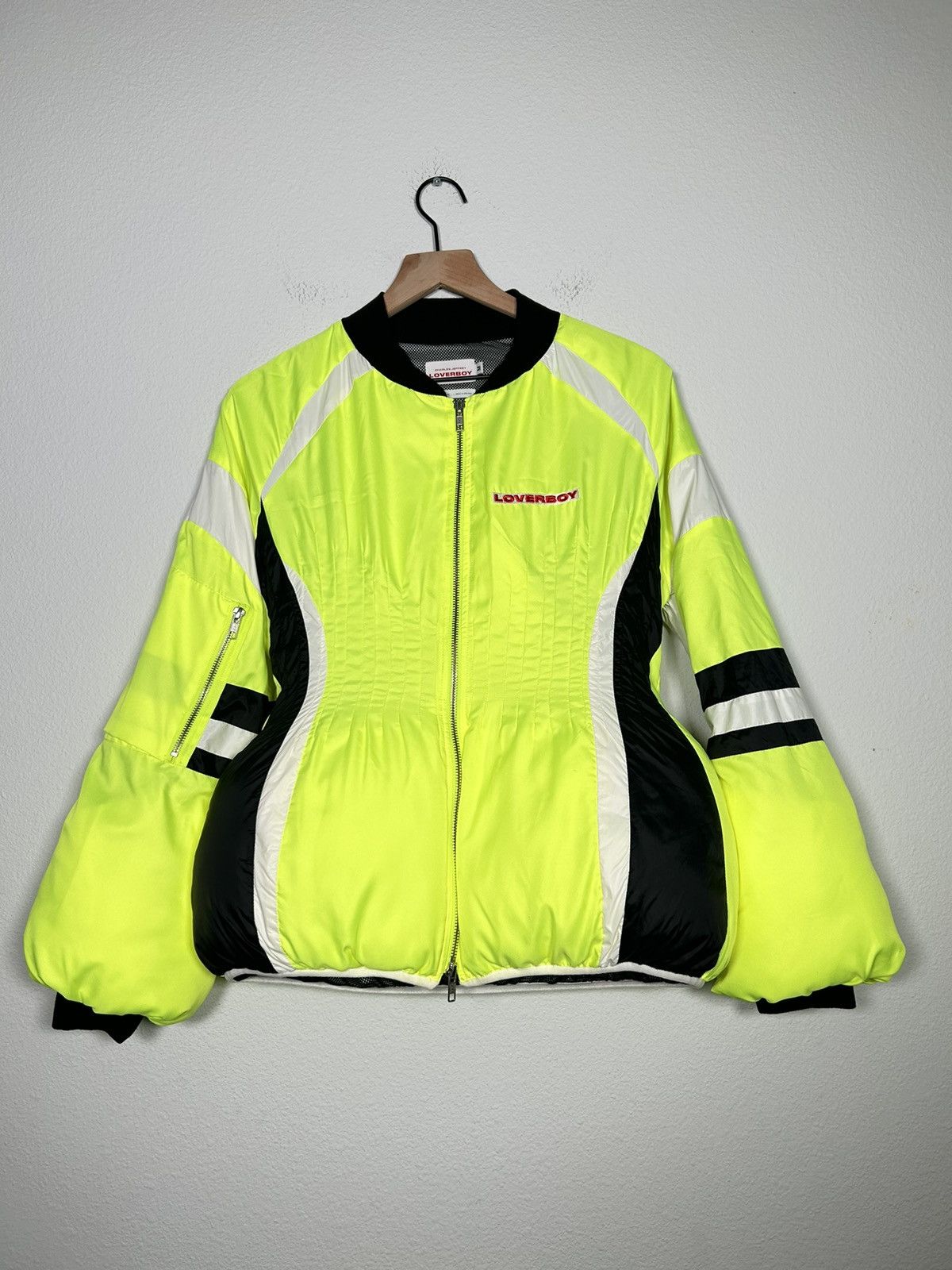 Charles Jeffrey LOVERBOY RUNWAY Padded Hourglass Track Jacket Size US M / EU 48-50 / 2 - 1 Thumbnail