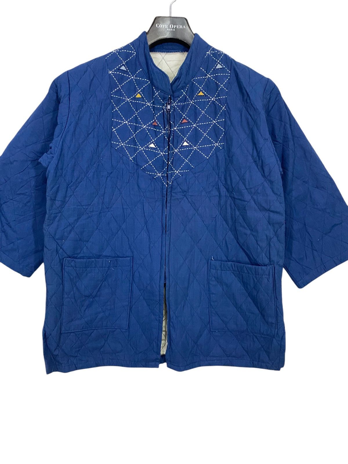 Japanese Brand × Traditional Weatherwear × Vintage Vintage sakshiko tradition japan indigo shirt Size US S / EU 44-46 / 1 - 5 Thumbnail