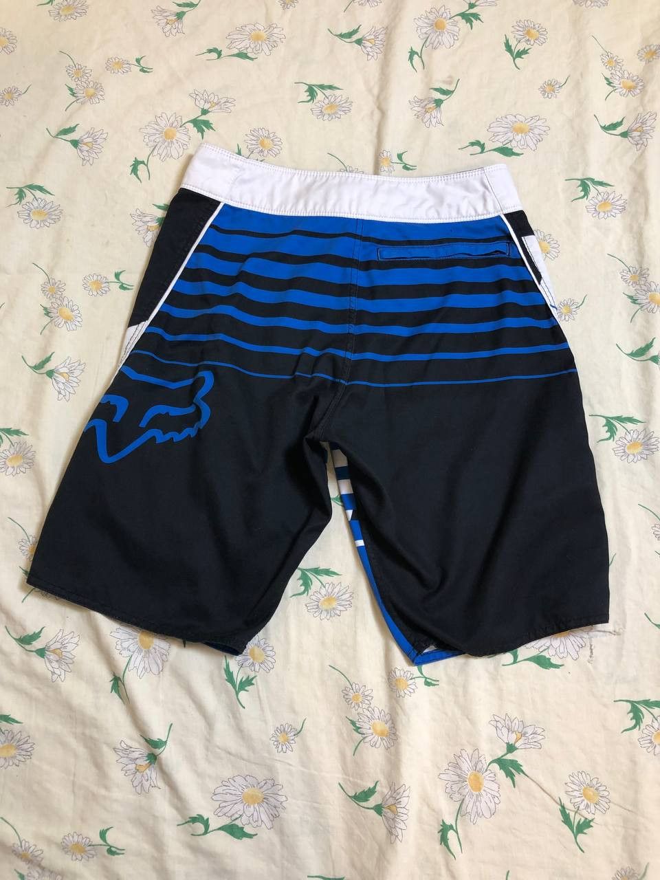 Fox Racing Fox Board Shorts Mens 31 Black Swim Trunks Pocket Surf Beach Size US 28 / EU 44 - 14 Thumbnail