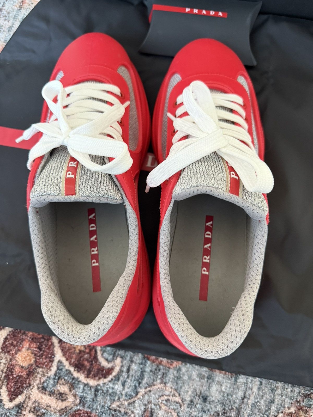 Prada America Cup Soft Rubber Size US 9 / EU 42 - 3 Thumbnail