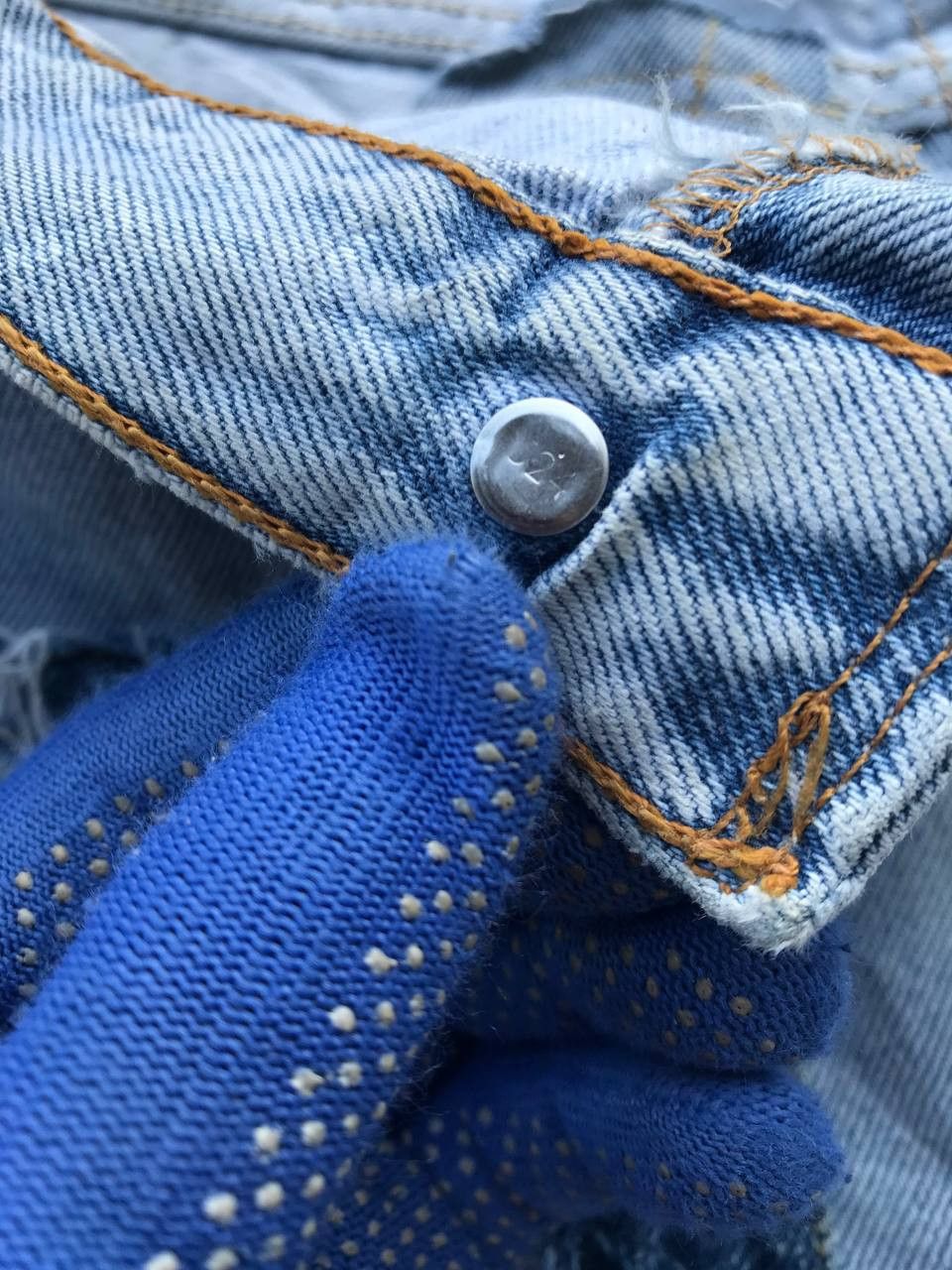 Levi's × Vintage Vintage LEVIS 501 80s distressed jean Stonewash USA W31x31 Size US 31 - 11 Thumbnail