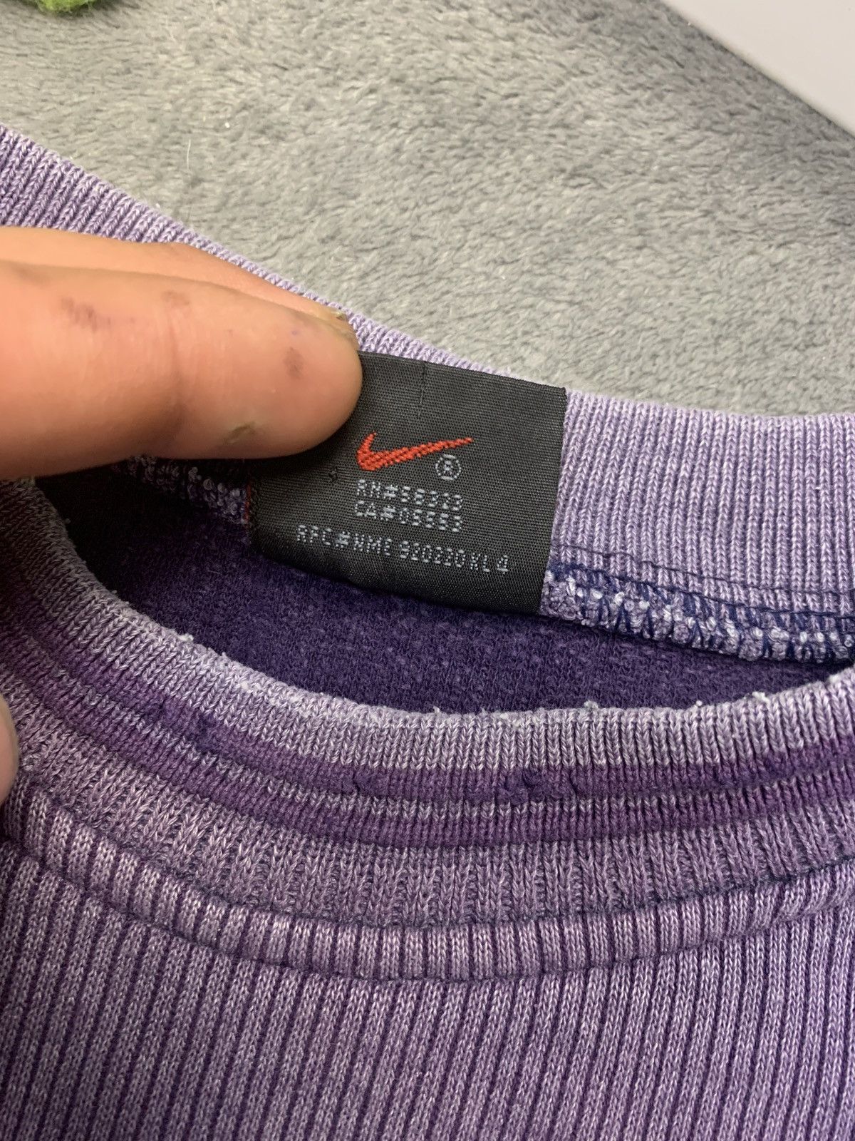 Nike × Vintage Vintage Y2K Nike Nike Premier Embroidered Swoosh Sweatshirt Size US XL / EU 56 / 4 - 8 Thumbnail