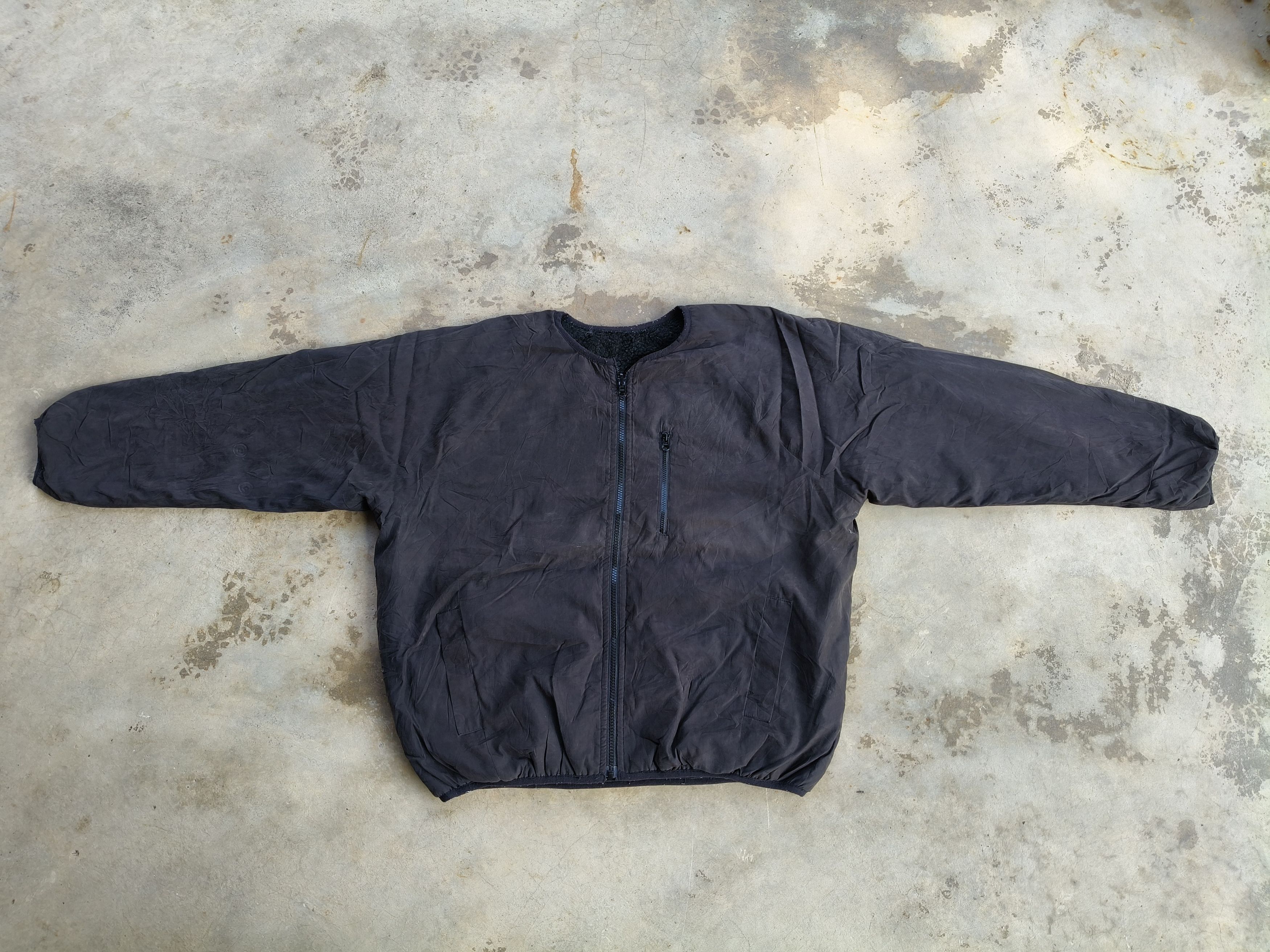 Japanese Brand Rodeo Crows Sherpa Fleece Cardigan Size L / US 10 / IT 46 - 3 Thumbnail