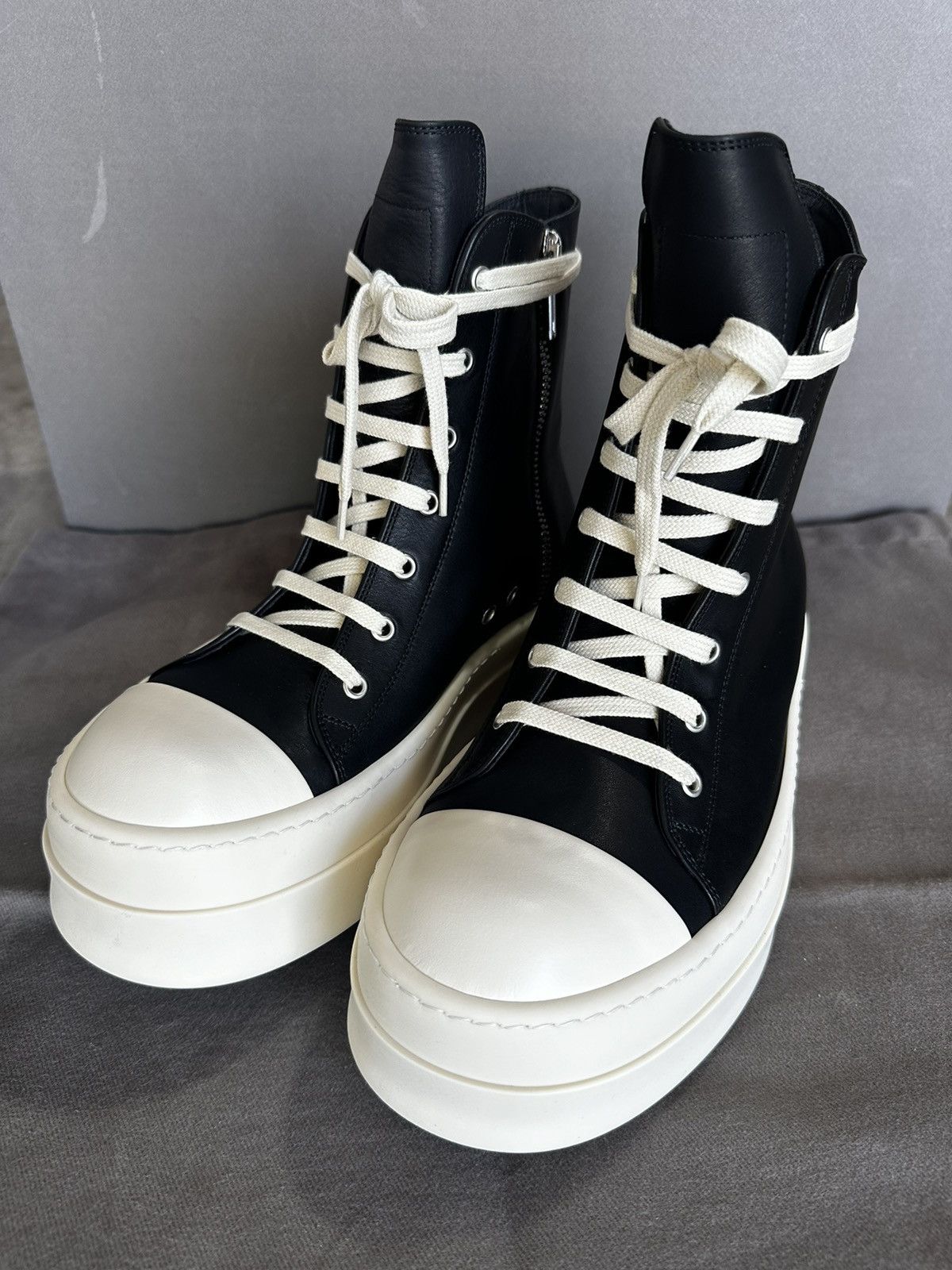 靴 Rick Owens Drkshdw Mega Bumper 42 DRKSHDW Mega Bumper Lunar Boots in black - Rick Owens | Mytheresa